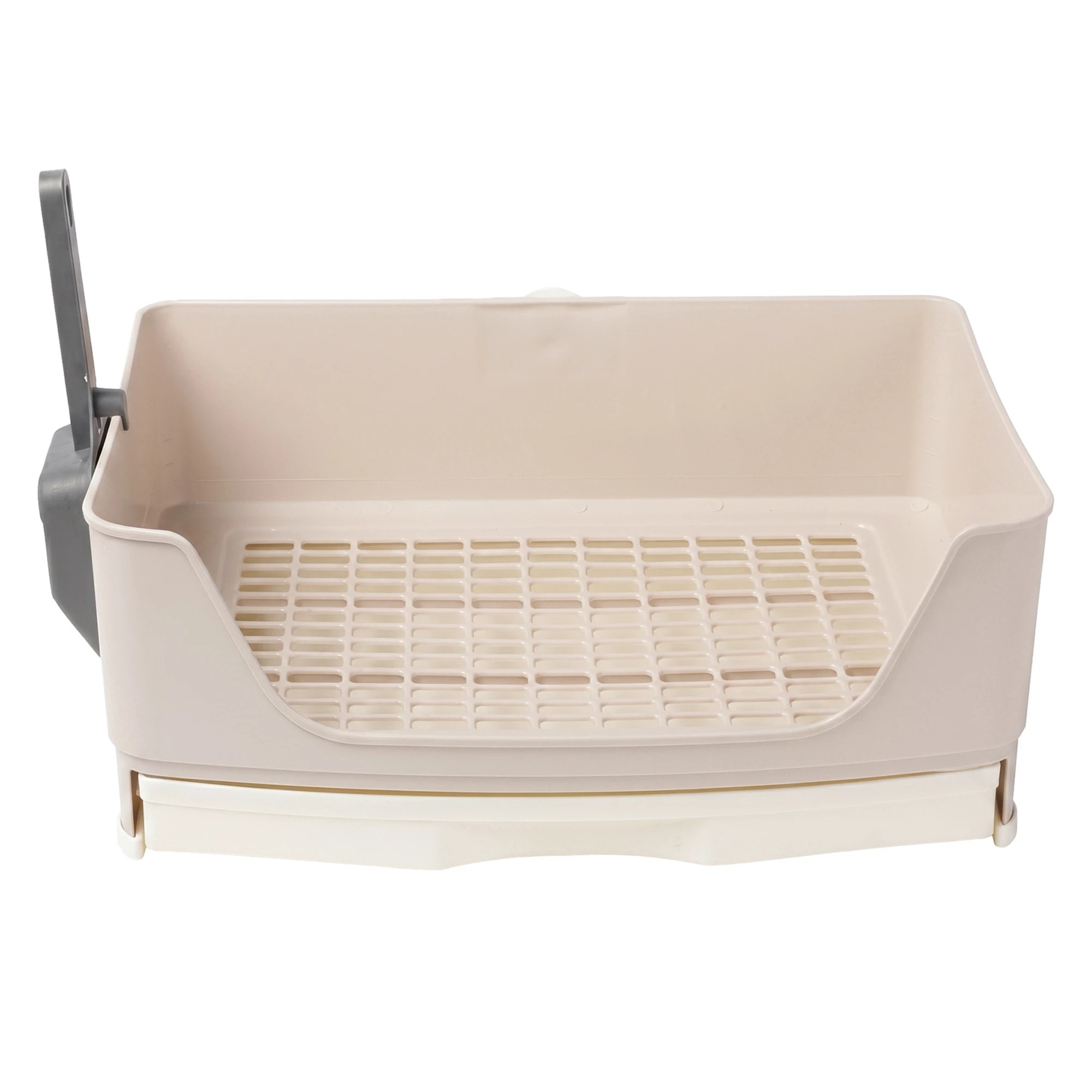 2 PaWz Rabbit Litter Tray Drawer Box Easy-Clean Secure for Indoor Cage Use Brown, 2 of 8