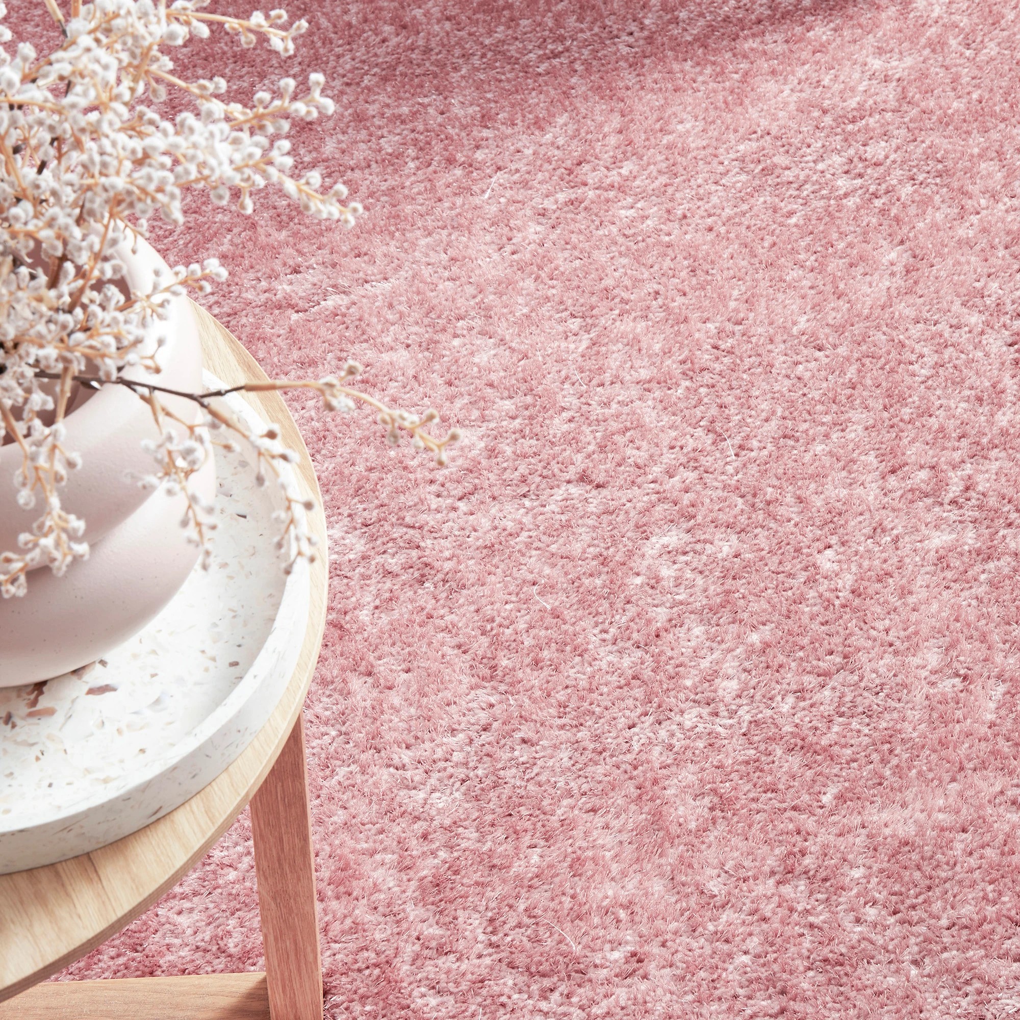 7 Common Ground Rugs Carmine Blush 150x80cm - Small Floor Rug - Pink, 7 of 8