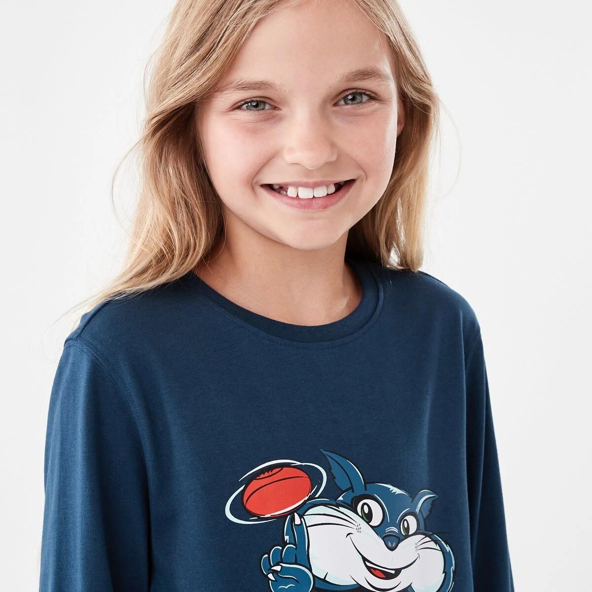 3 Official AFL Kids Pyjama Set Geelong, 3 of 9