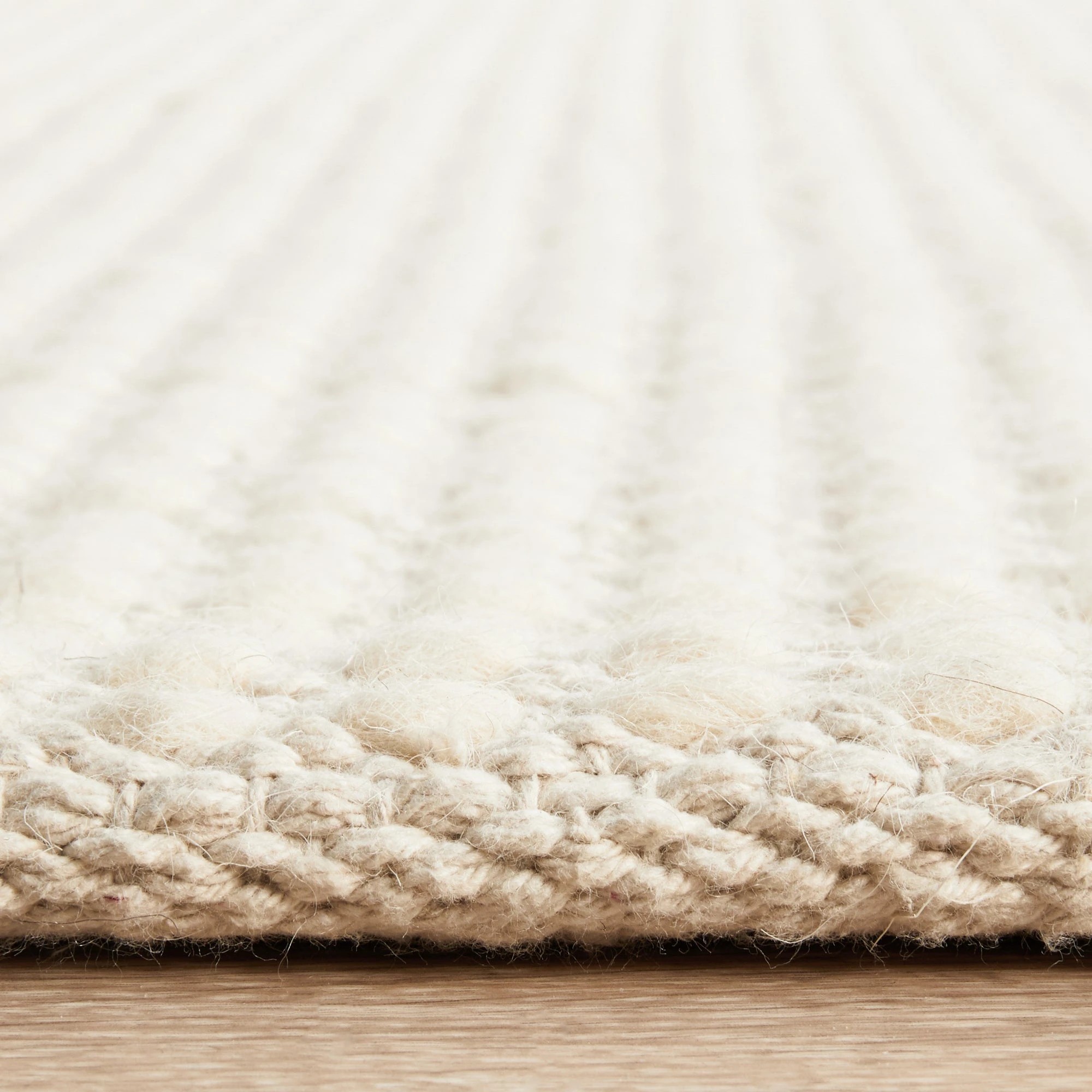 6 Common Ground Rugs Nordica 300 400x300cm - Extra Extra Large Wool Rug - White, 6 of 9