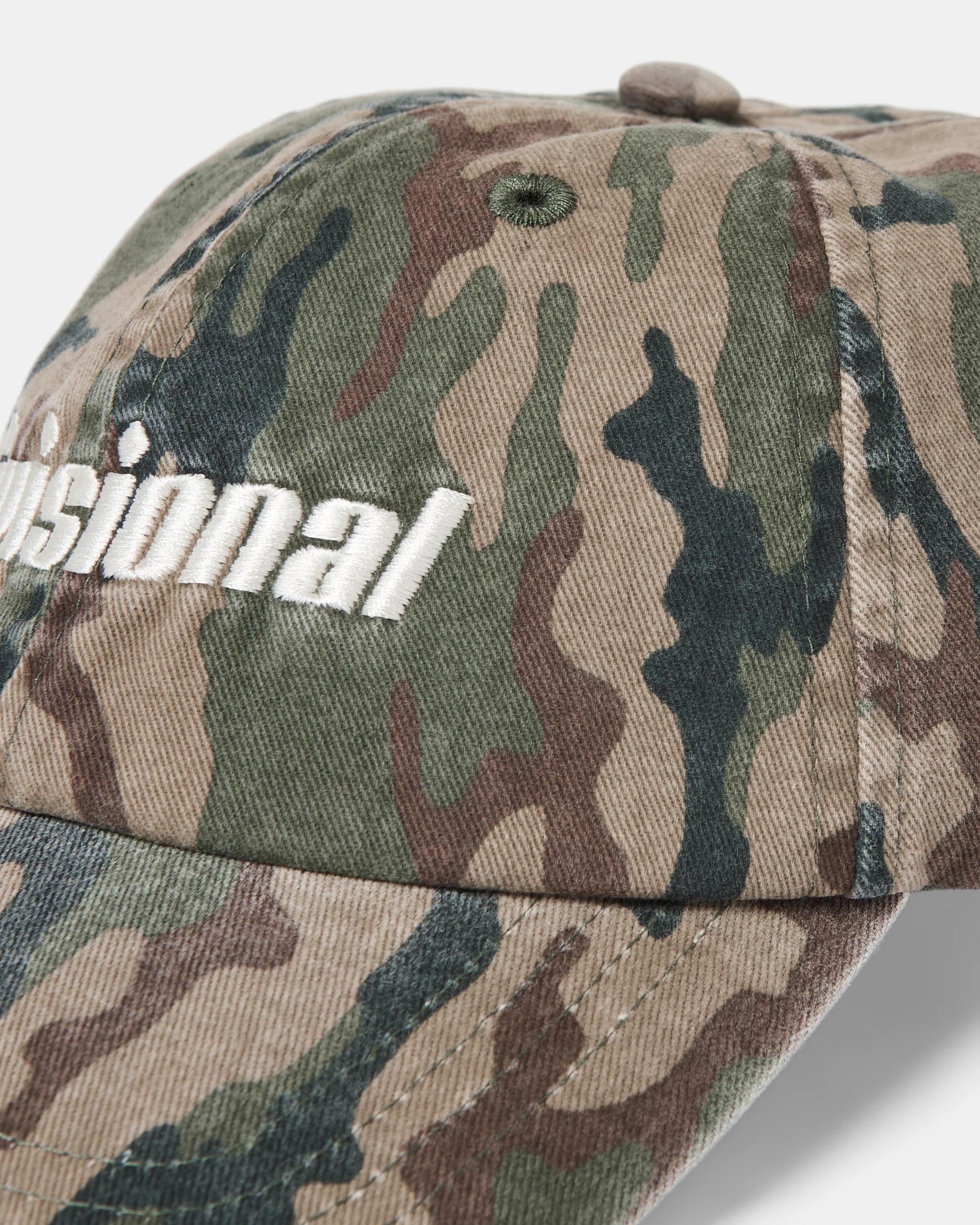 4 Elevated Dad Cap Green Camo, 4 of 4