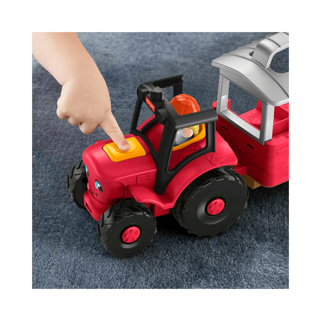 6 Fisher Price Mattel Little People Caring For Animals Tractor Gift Set Musical Farm Truck
 - Multi, 6 of 6