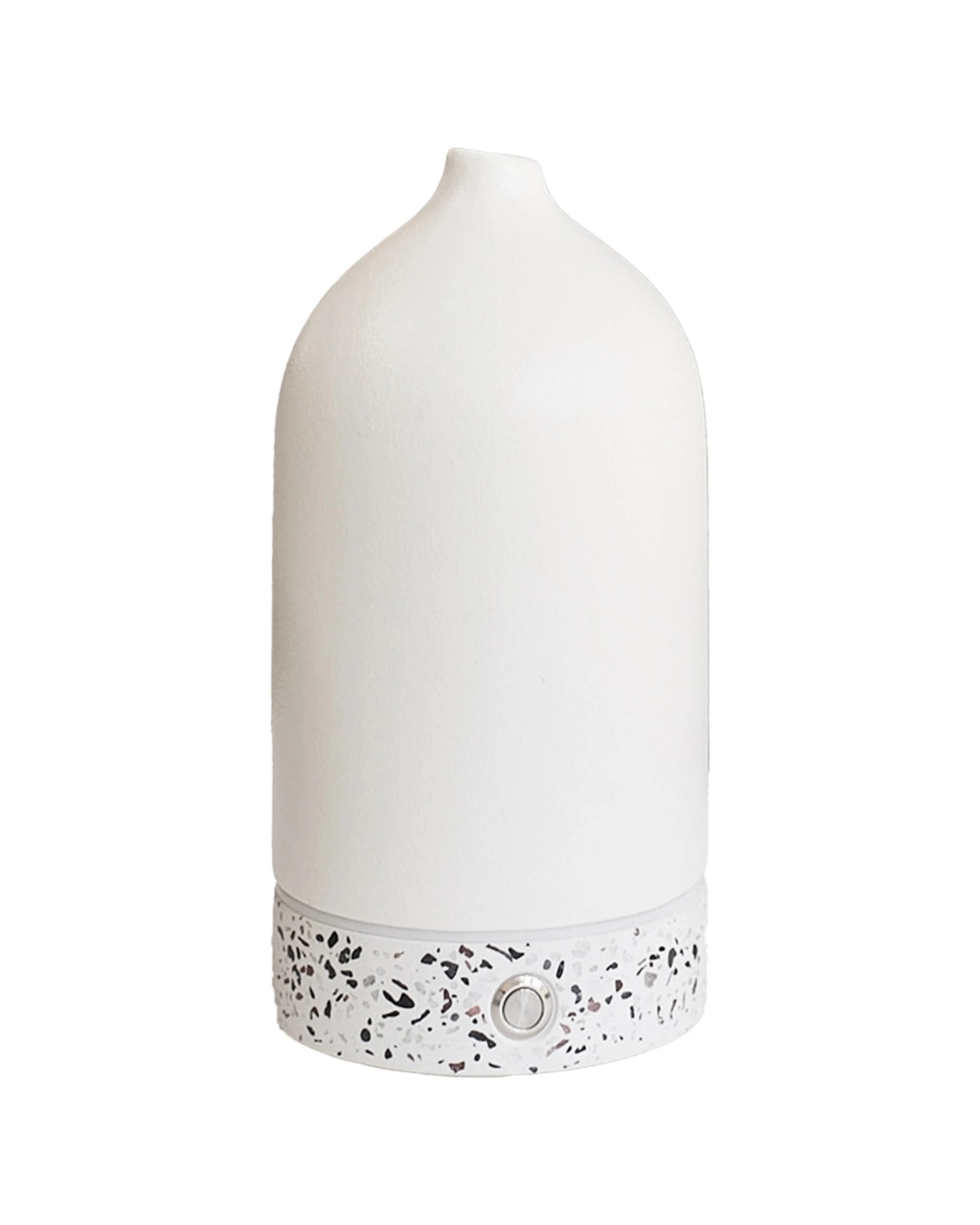 1 Ellia Pure Electric Ultrasonic Aroma Diffuser Ceramic & Terrazzo 19.6cm Pure - White, 1 of 3