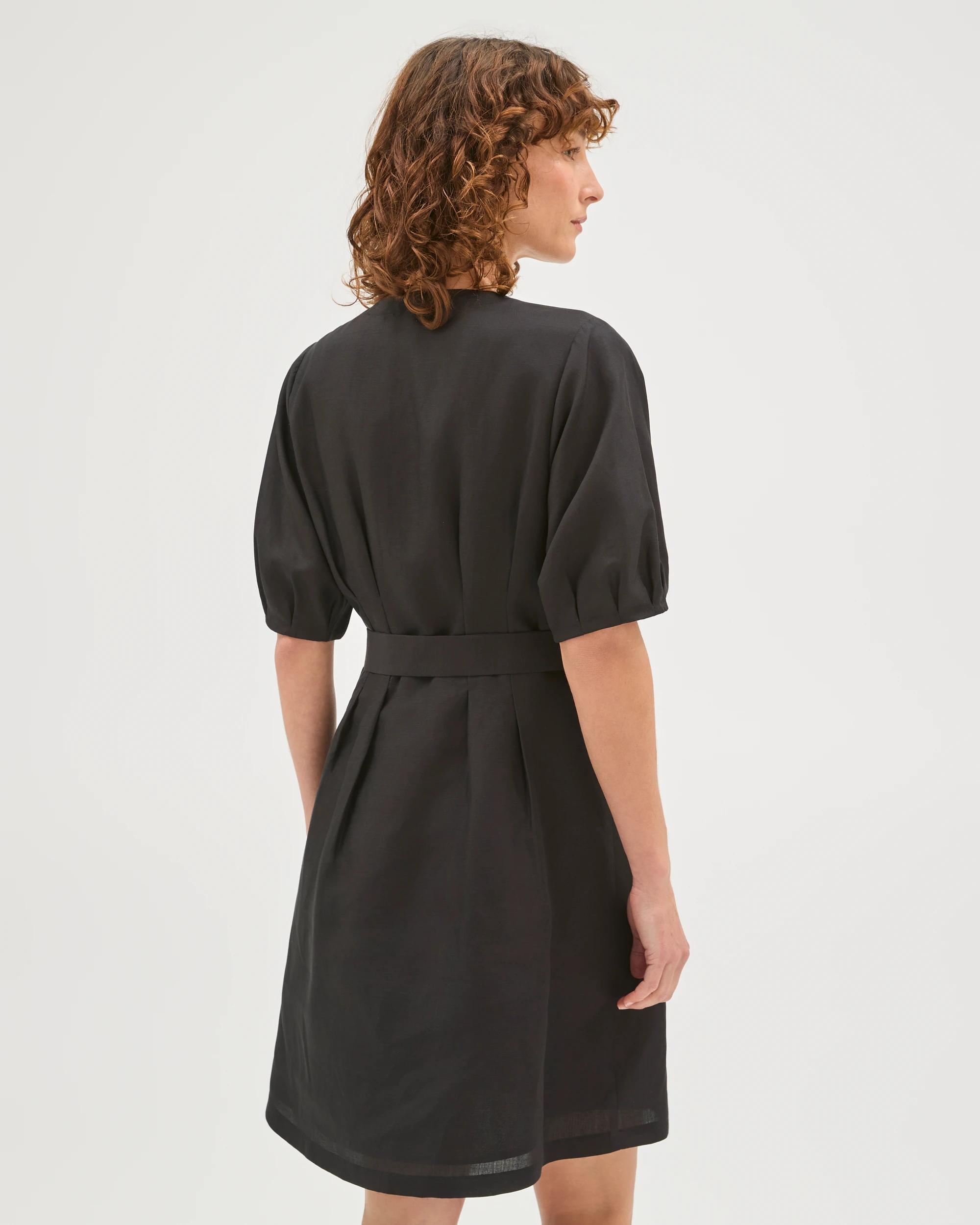7 Preview Kylie Seam Mini Dress BLACK, 7 of 7