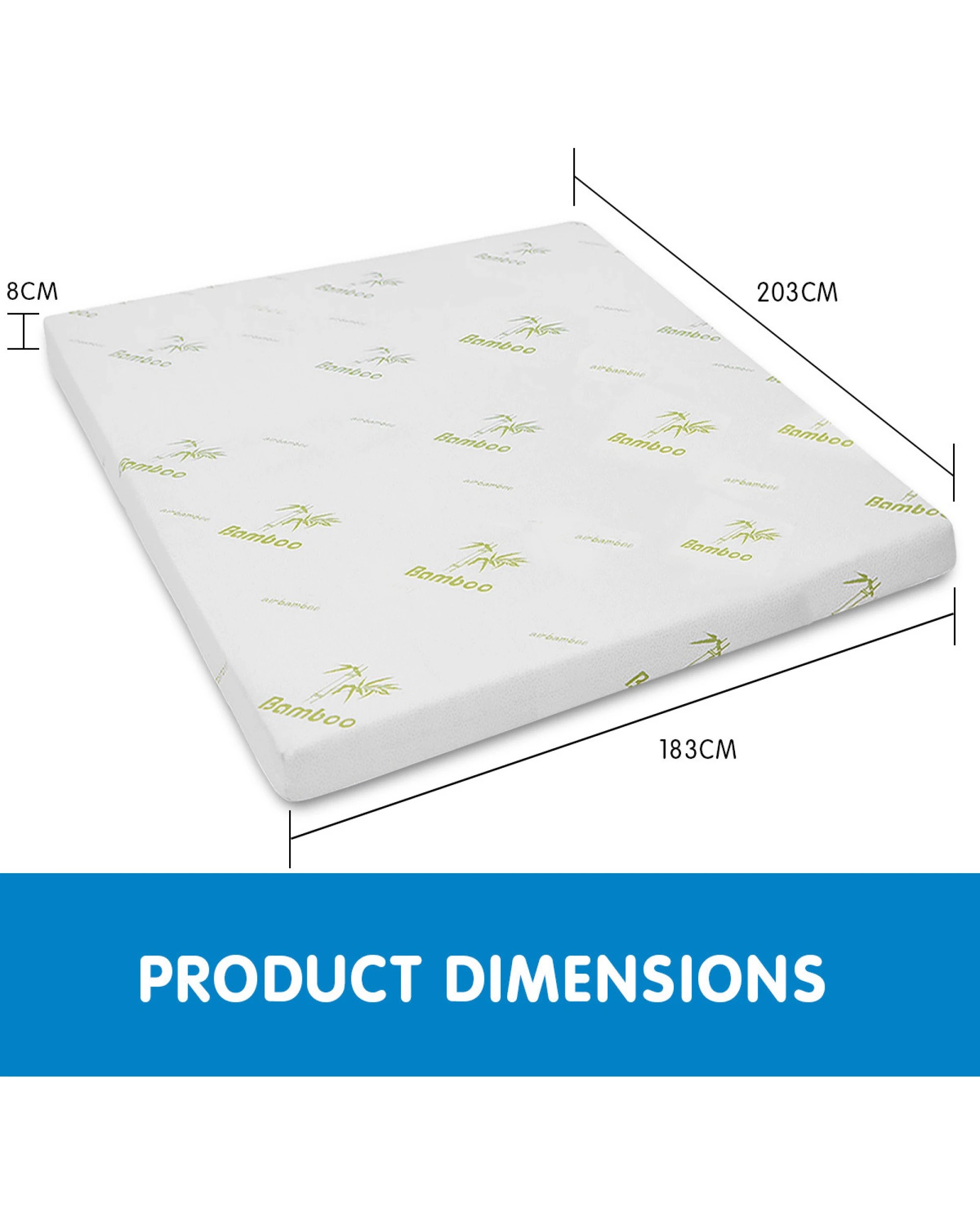 9 Laura Hill Cool Gel Memory Foam Mattress Topper - King, 9 of 9
