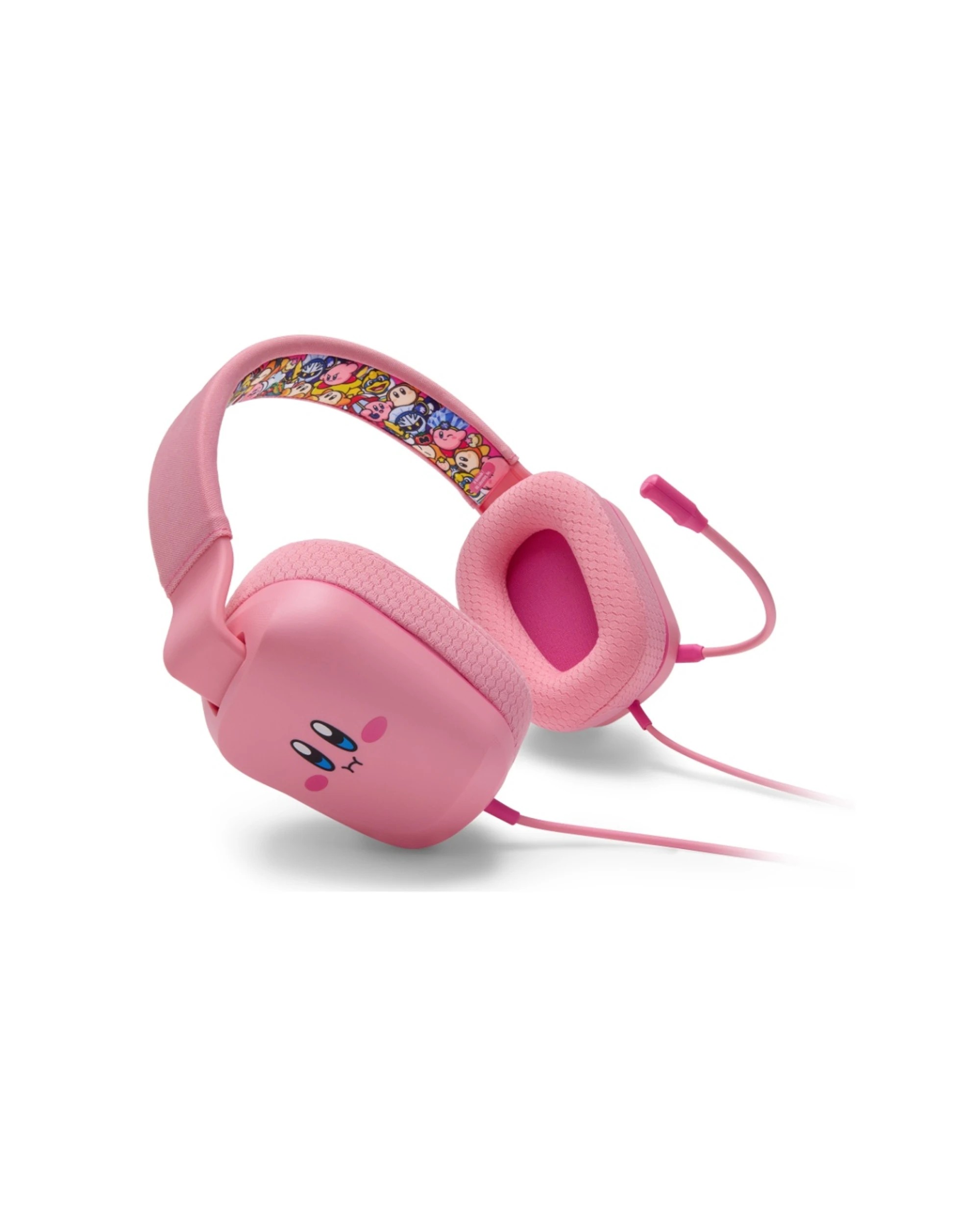 2 PowerA Nintendo Switch Wired Headset Kirby Mouth With Adjustable Mic 3.5mm - Pink, 2 of 7