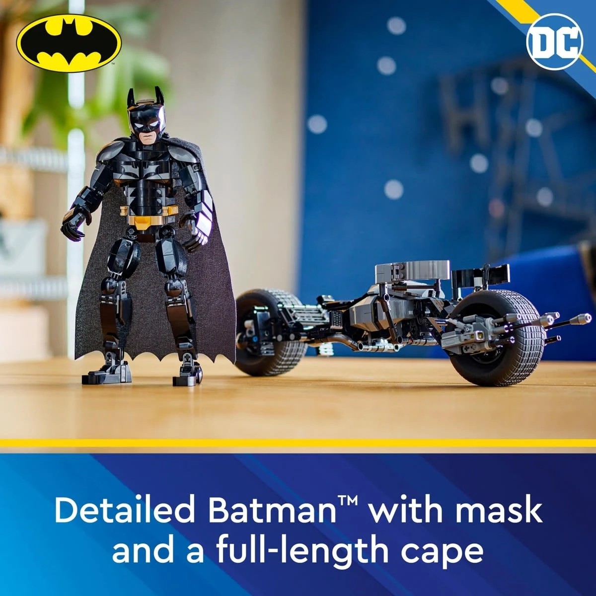 9 LEGO Super Heroes DC Batman Construction Figure and the Bat-Pod Bike 76273, 9 of 11