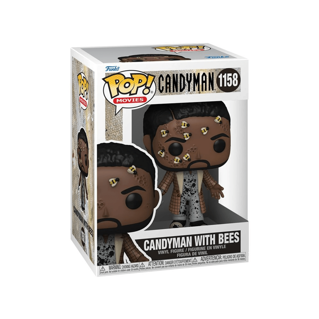 2 Pop Candyman With Bees And Hook Vinyl Action Figure Collectible Toy 10cm - Multi, 2 of 3