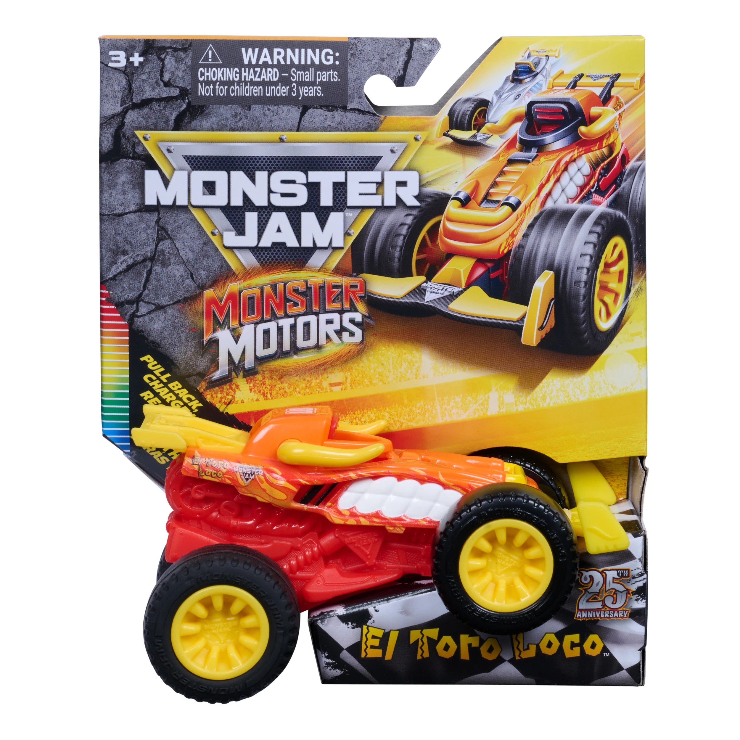5 Monster Jam Monster Motors 1:64 Rev Up Monster Truck - Assorted, 5 of 7