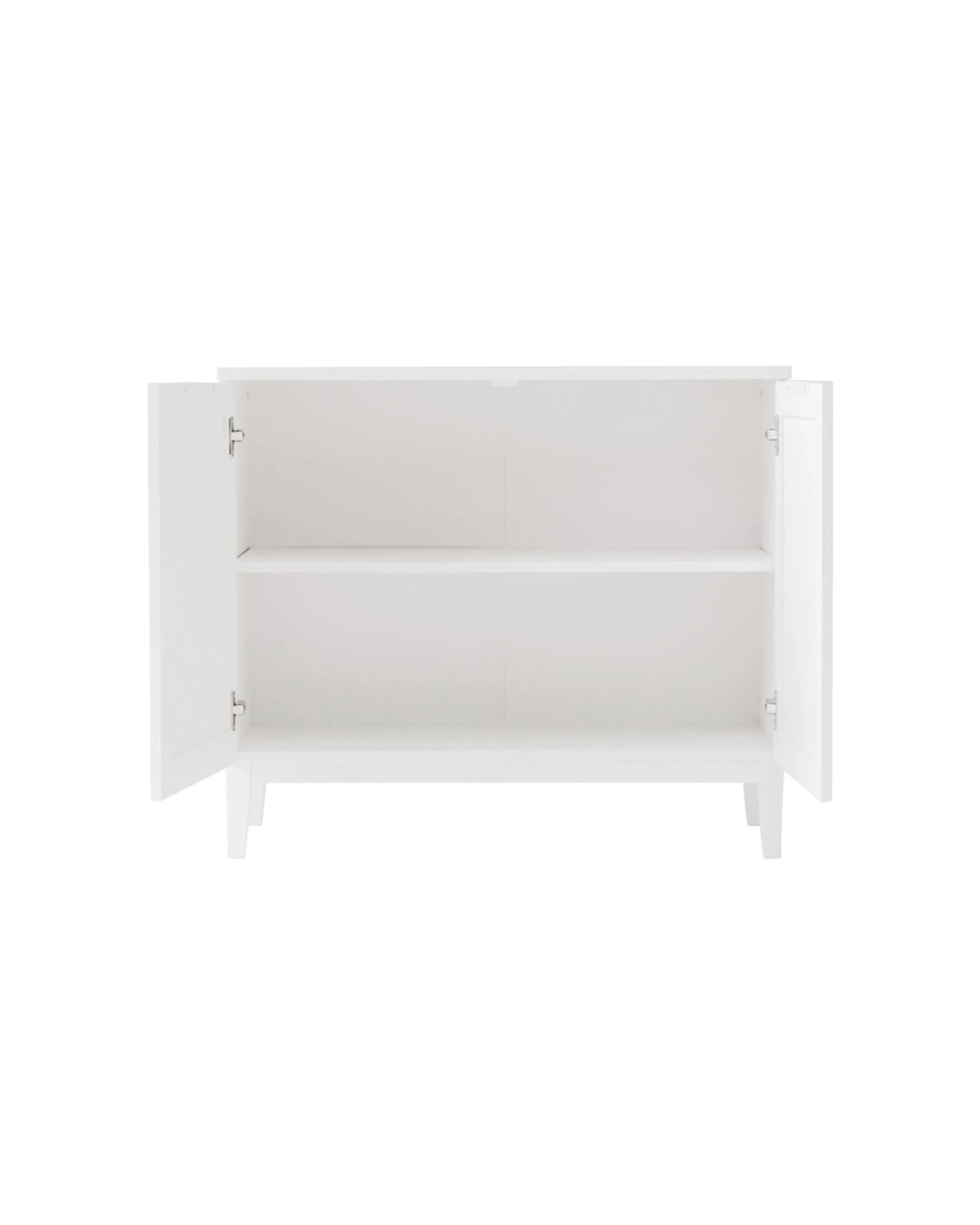 3 Alpine Bay Tenley 2 Door Wood-Look Scratch Resistant Sideboard Cupboard - White, 3 of 8