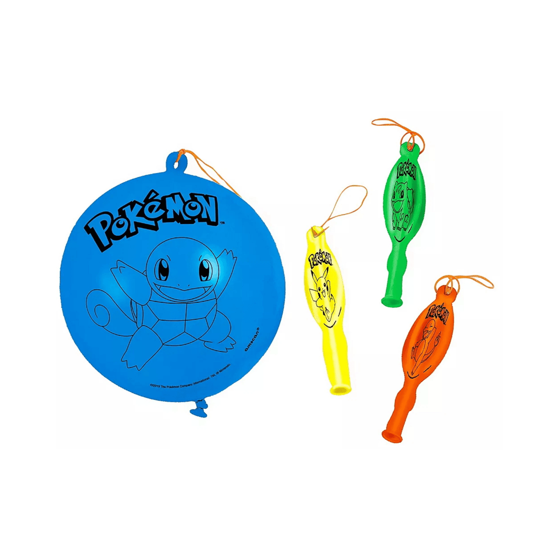 1 Amscan Pokemon Classic Punch Ball Balloons Pack of 4, 1 of 1
