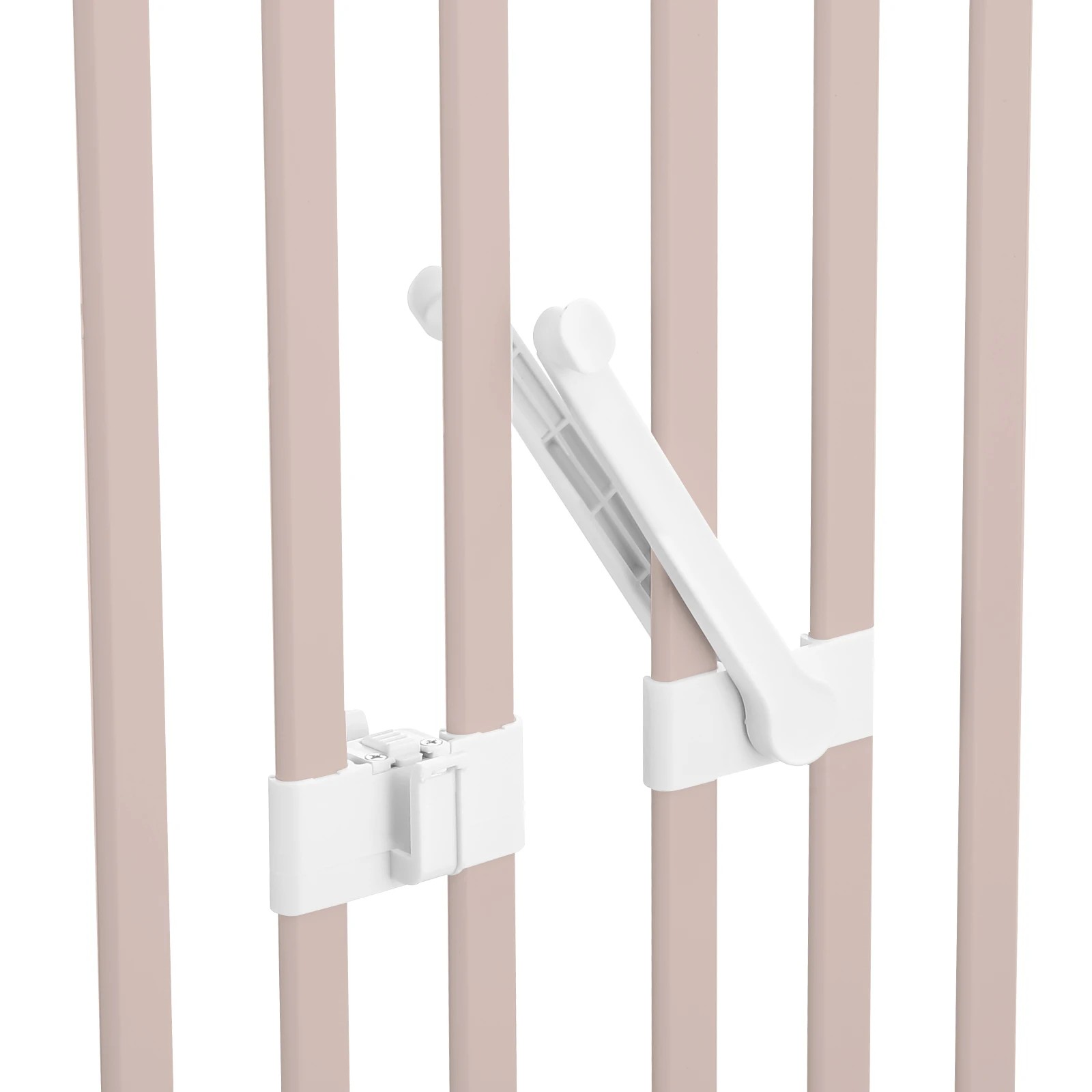 1 Pet Scene Retractable Safety Gate Pet Dog Cat Security Stair Barrier, 1 of 4