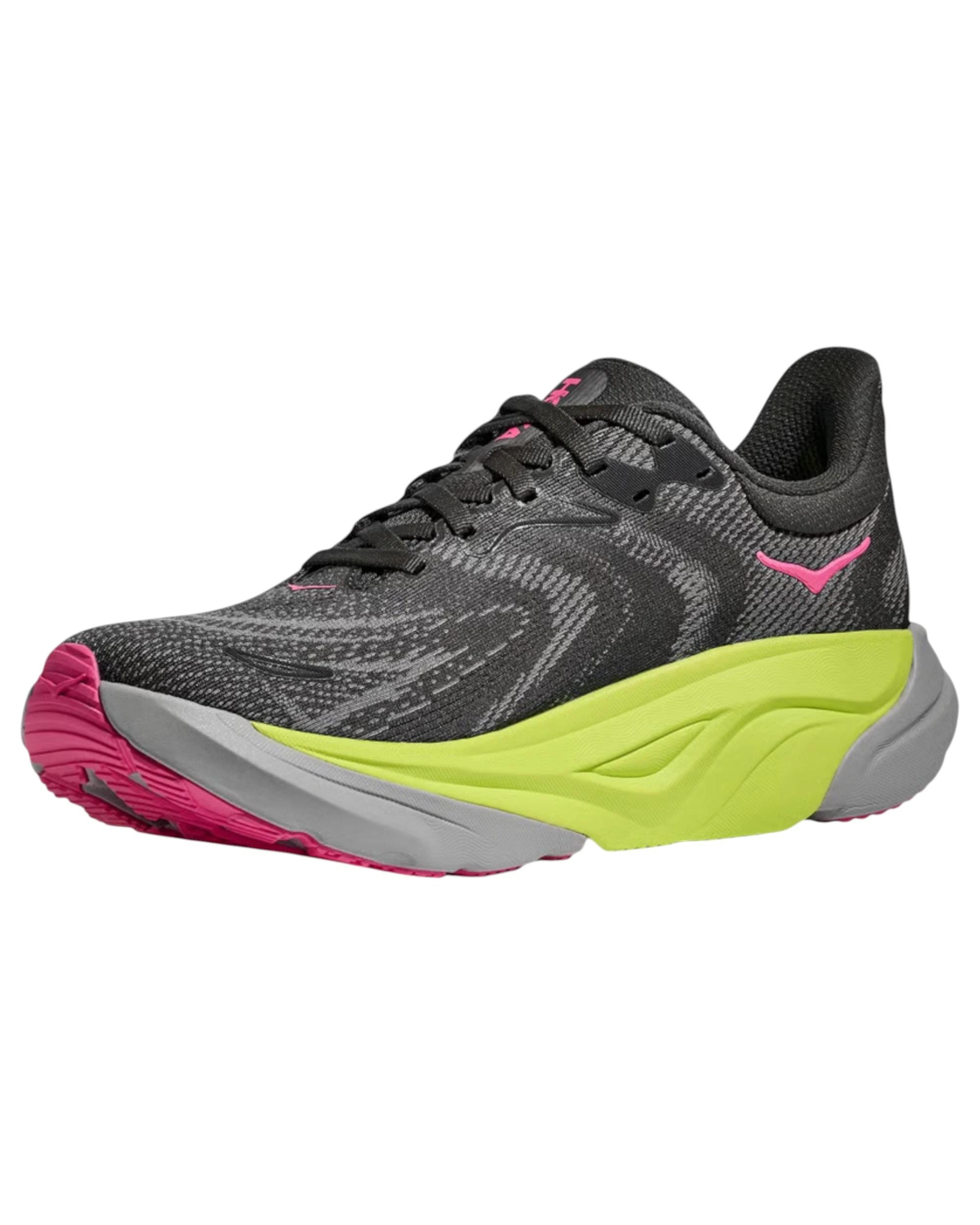 6 Hoka Womens Arahi 8 Athletic Running Shoes CHARCOAL GREY, 6 of 8