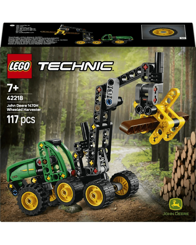 LEGO Technic John Deere 1470H Wheeled Harvester 4