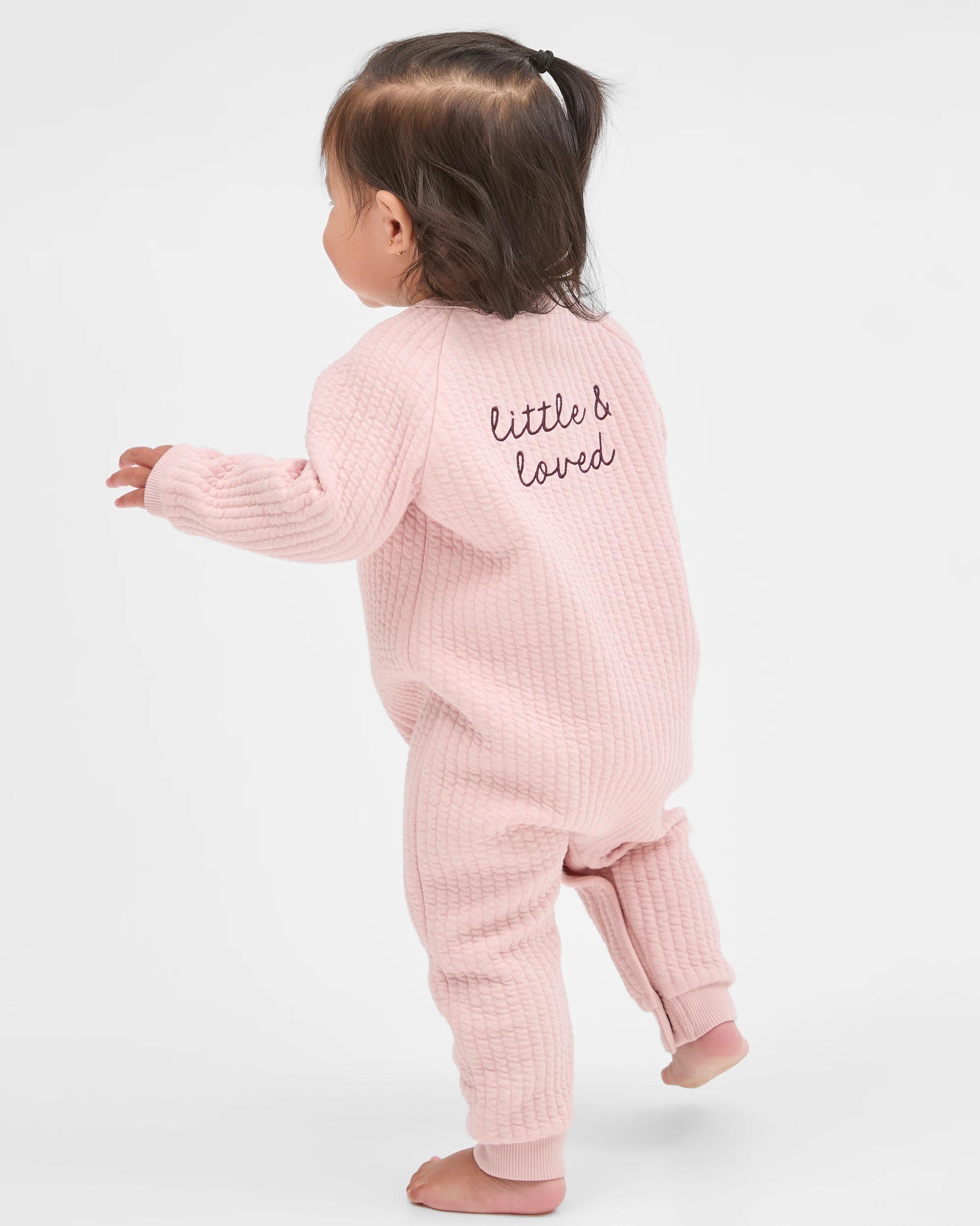 2 Target Baby Quilted Romper PETIT AMOUR LOTUS, 2 of 6