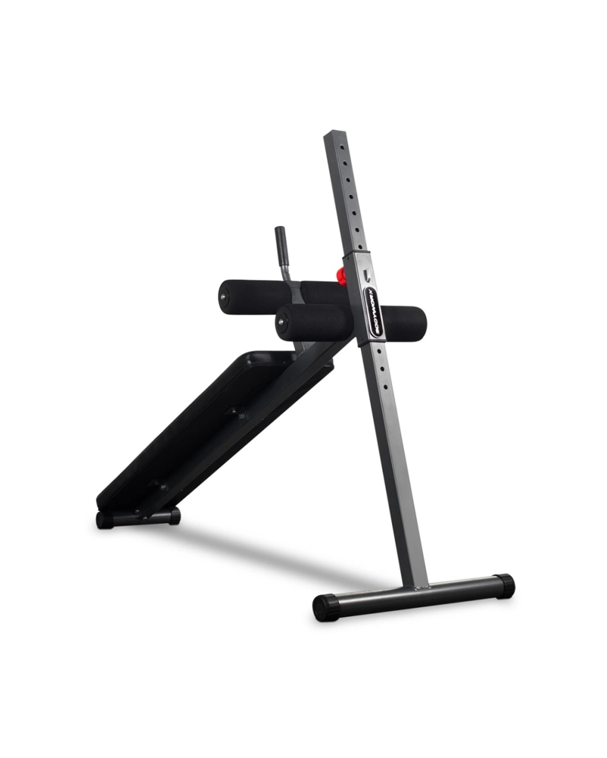 1 Bodyworx Adjustable Abdominal Ladder Gym Bench With Cushion & Foam Rollers - Black, 1 of 2