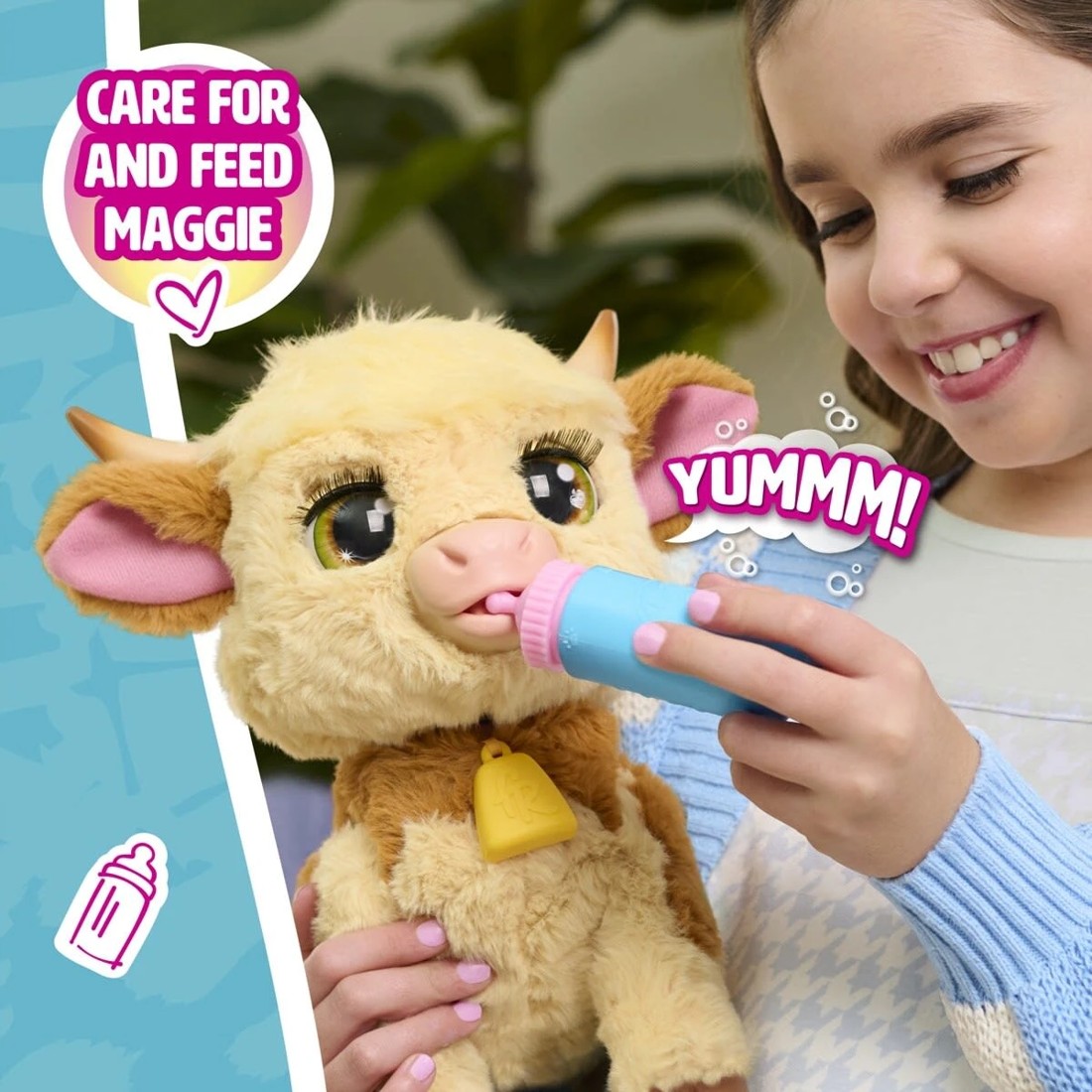 3 FurReal Maggie the Feed and Follow Cow Plush Toy, 3 of 7