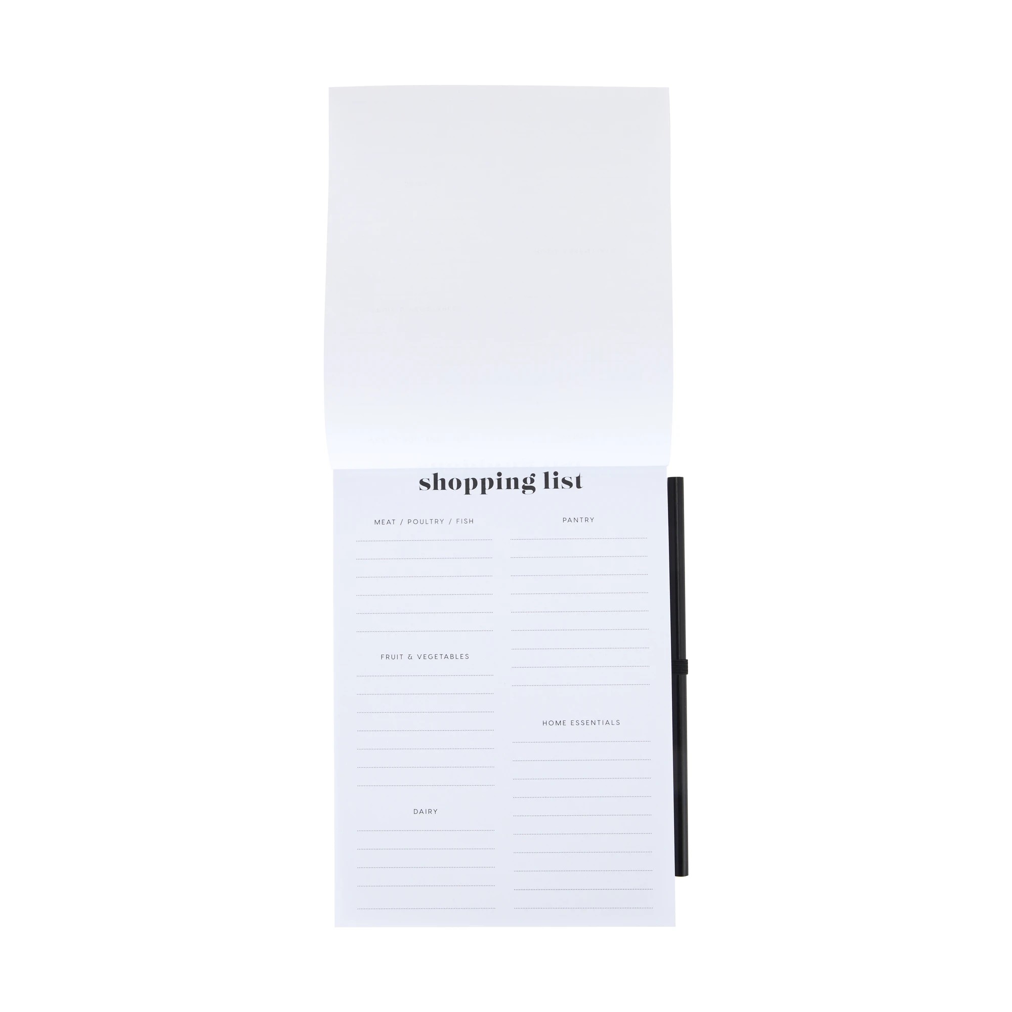 2 Shopping List with Pencil, 2 of 8