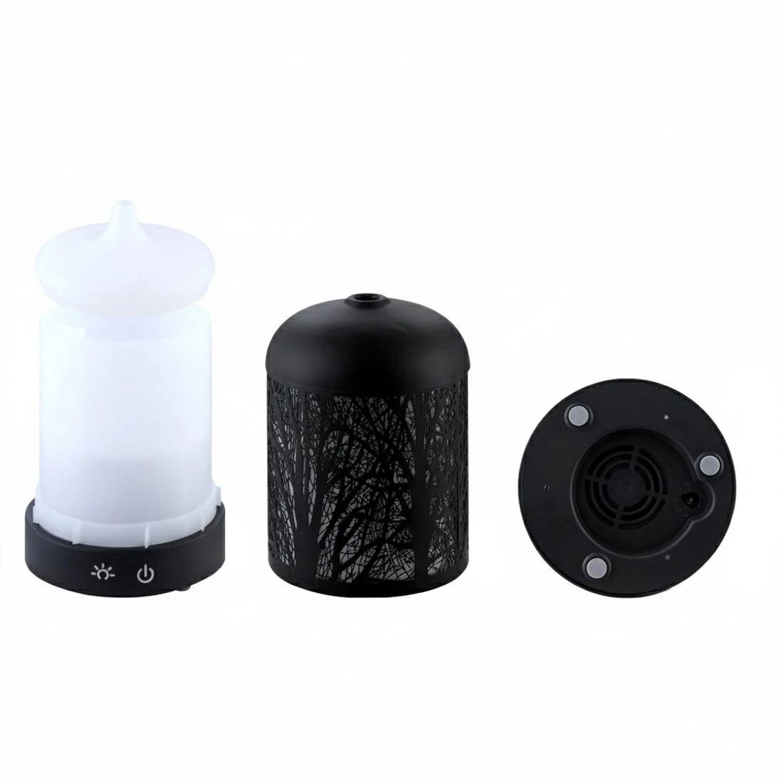 4 Devanti Aroma Diffuser Aromatherapy  160ml - Black, 4 of 7