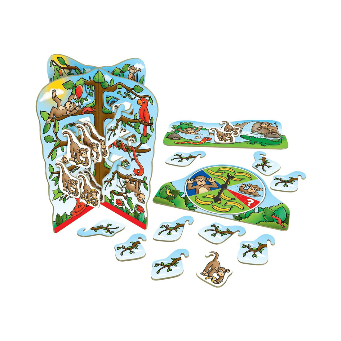 2 Orchard Toys Cheeky Monkeys Educational Game, 2 of 2