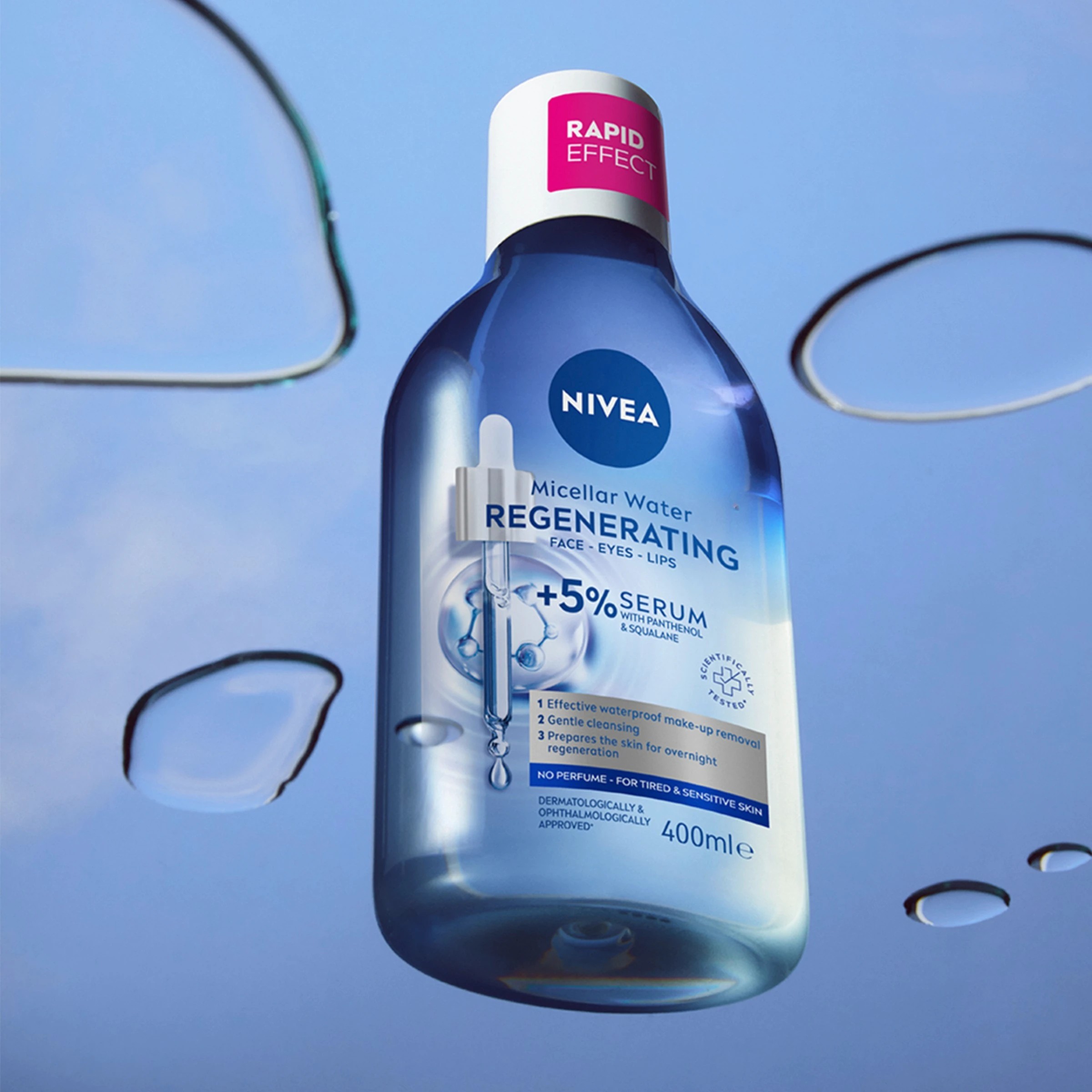 6 Nivea Regenerating Micellar Water 400ml - 5% Serum with Panthenol and Squalane, 6 of 7