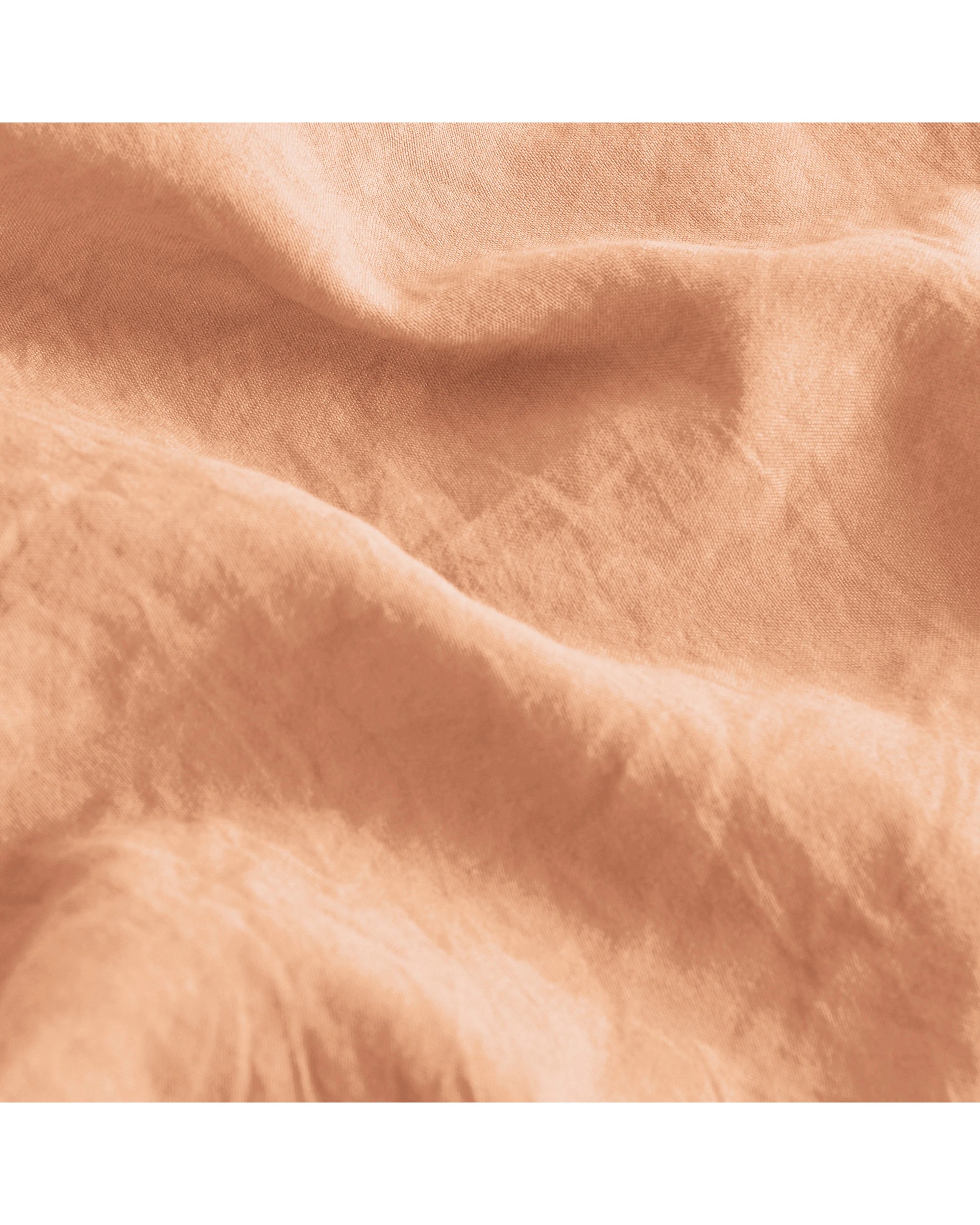 7 Dreamaker Superfine Washed Microfibre Pleated Valance - King Single Bed - Peach, 7 of 9