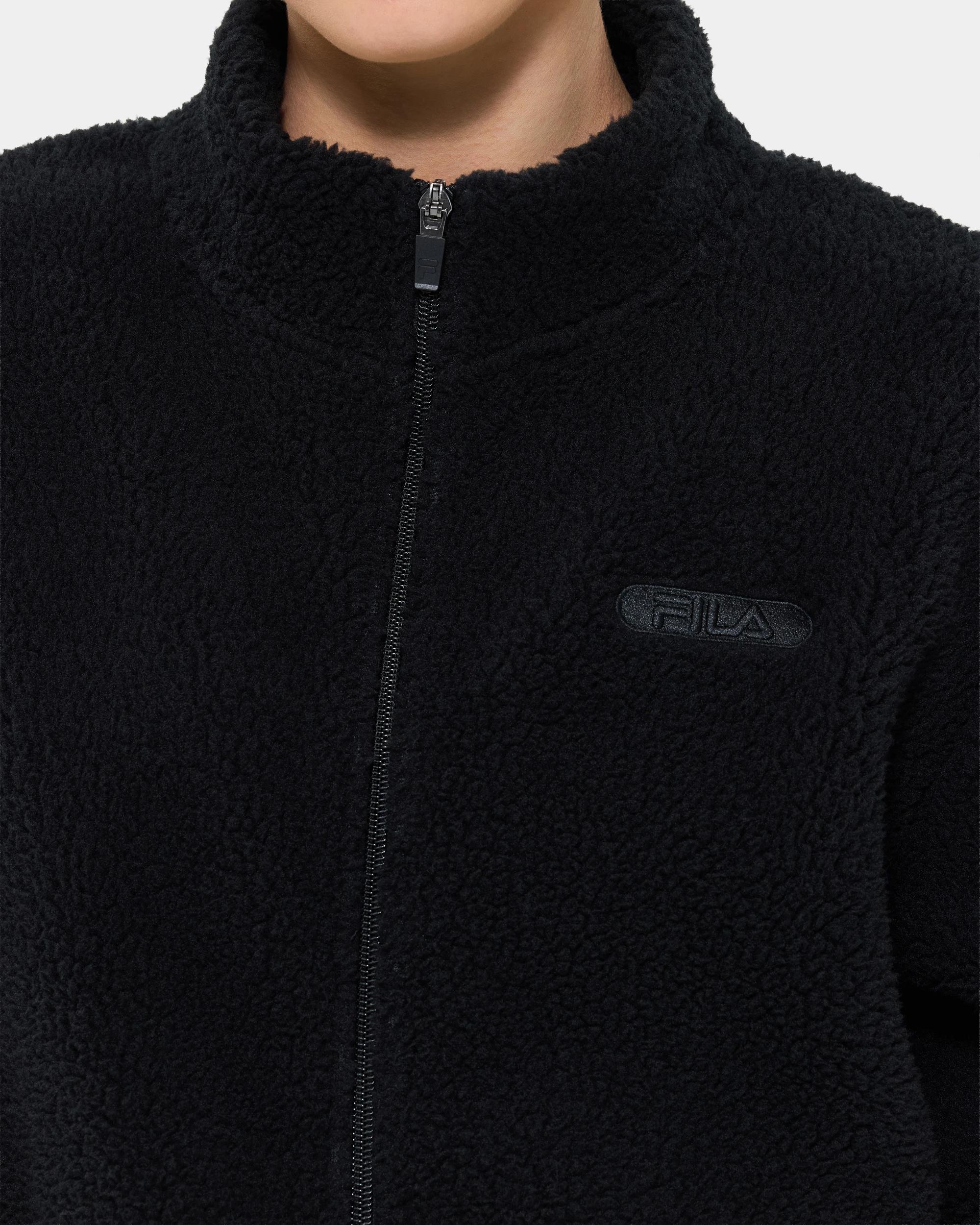5 Fila Victoria Teddy Jacket BLACK, 5 of 7
