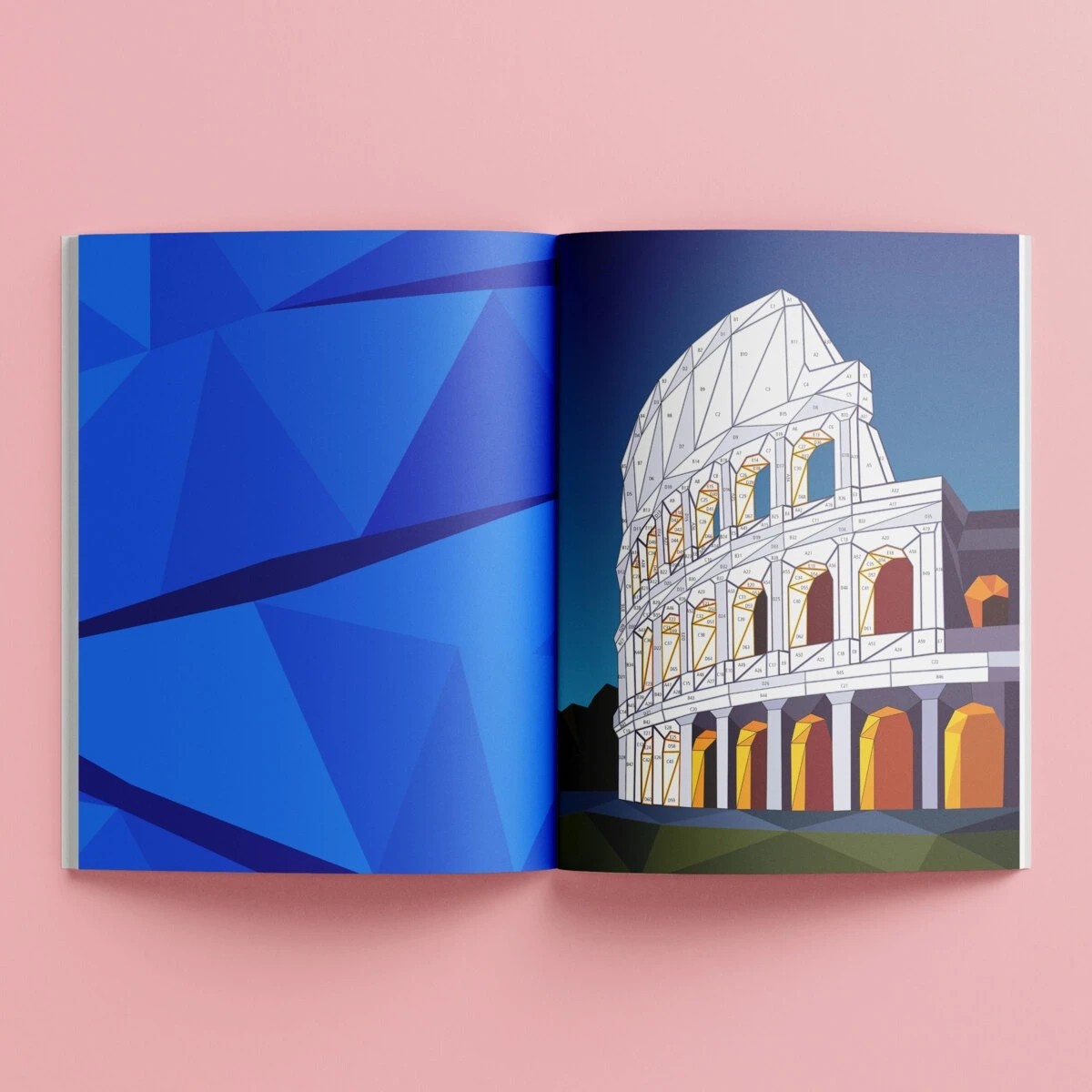 3 Kaleidoscope Sticker Mosaics: World Landmarks​ - Book, 3 of 6
