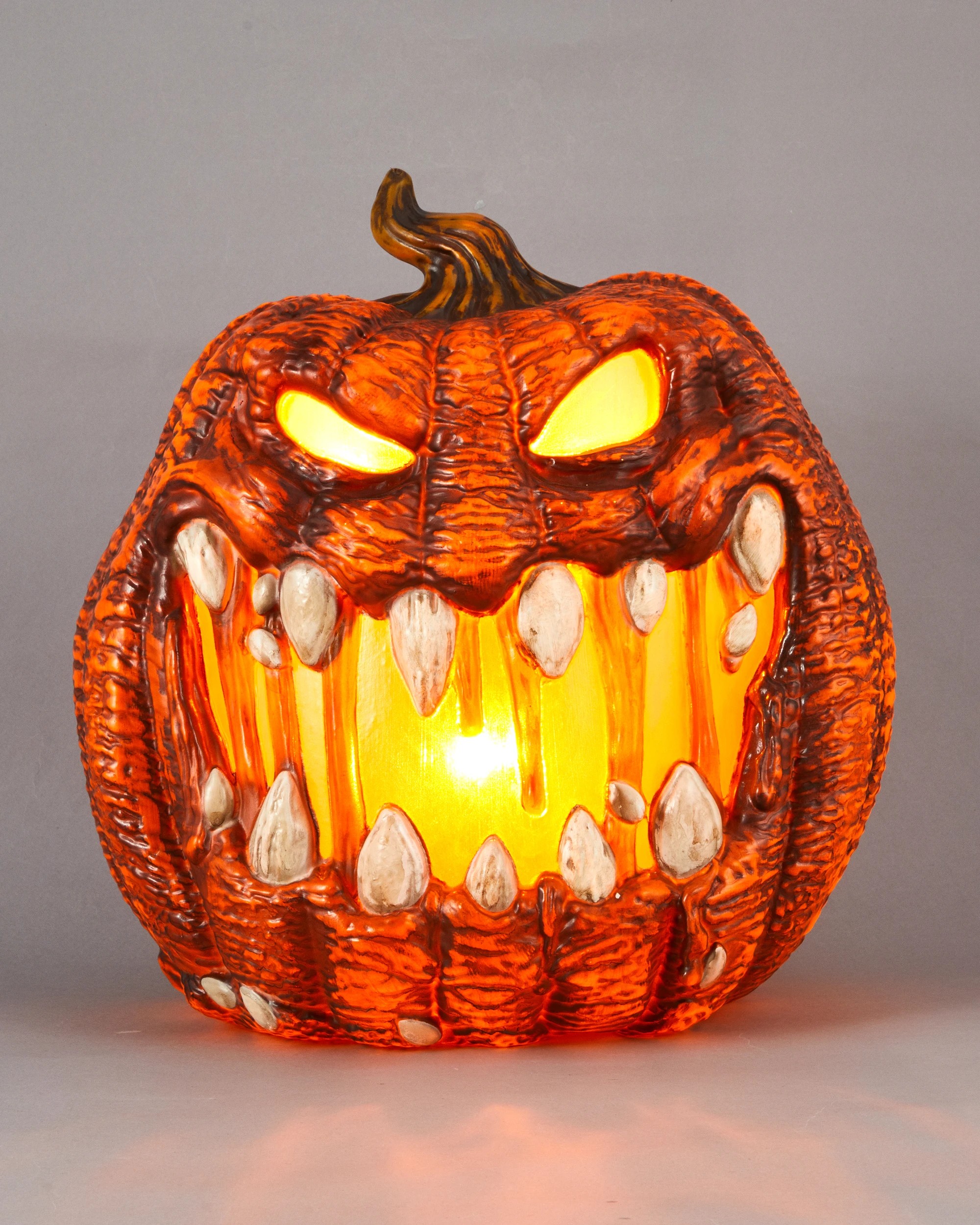 6 Light Up Rotten Pumpkin, 6 of 8