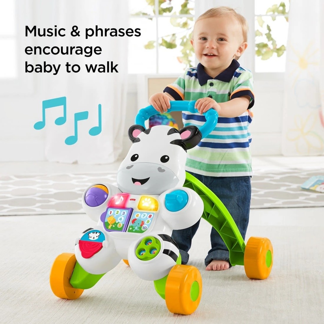 3 Fisher-Price Learn with Me Zebra Walker, 3 of 3