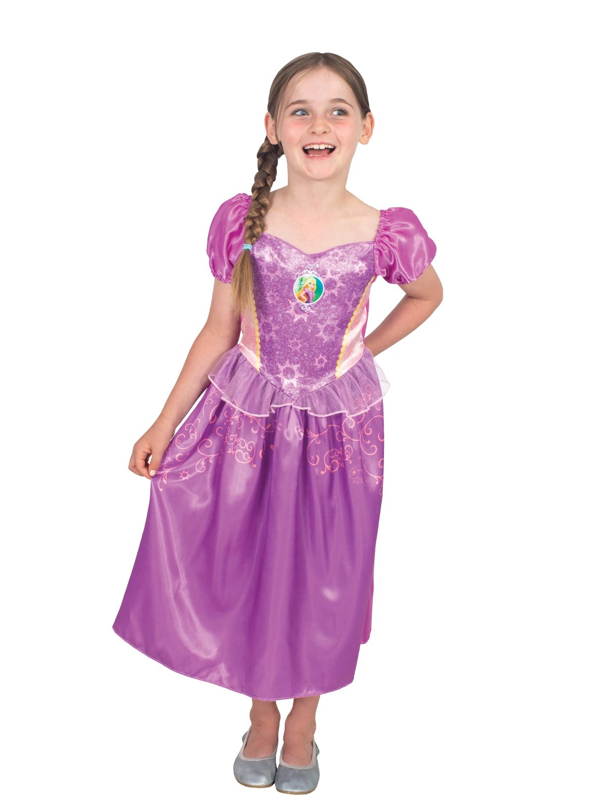 1 Disney Princess Rapunzel Child Costume - Ages 4-6, 1 of 6