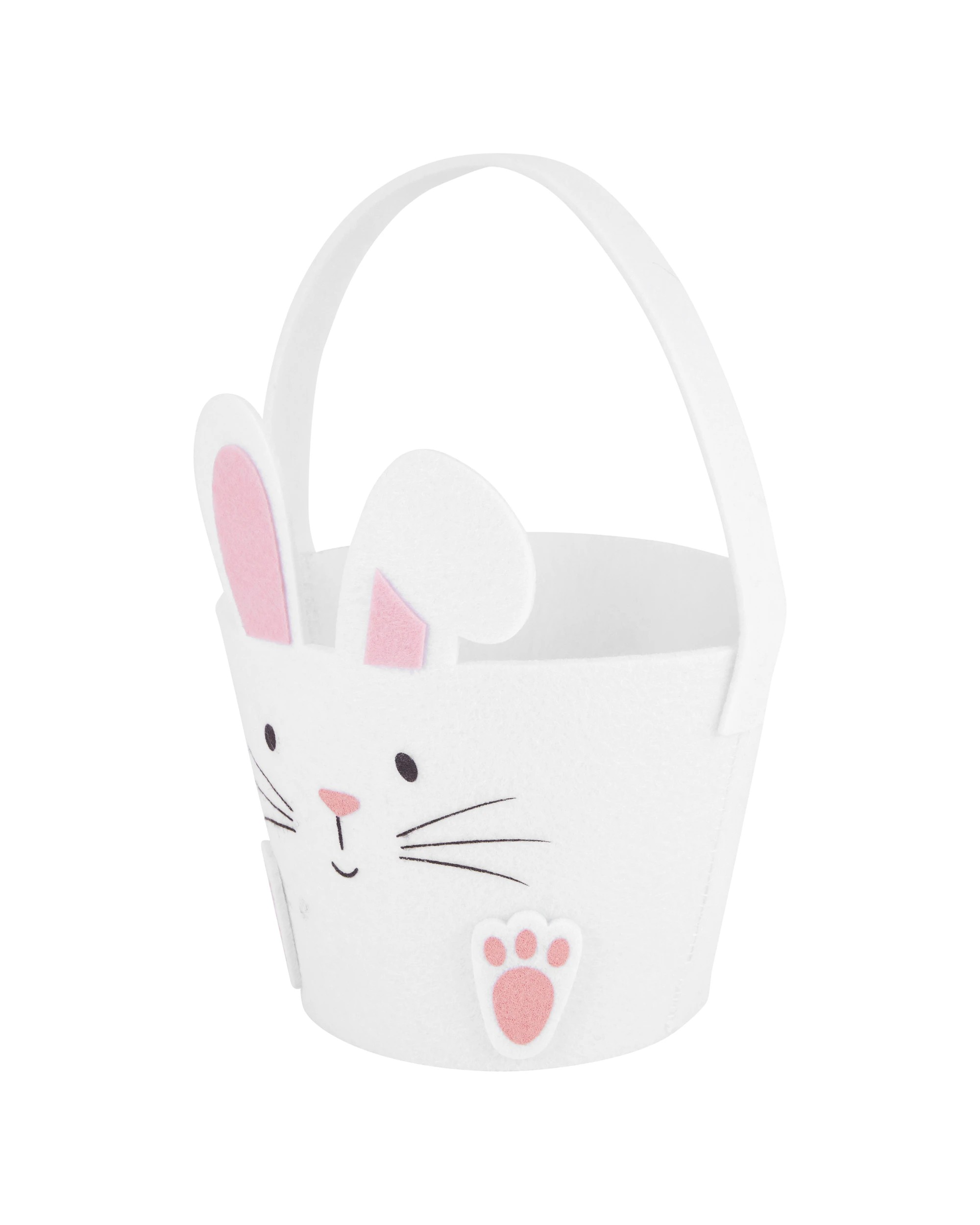 1 Bunny Felt Basket, 1 of 5