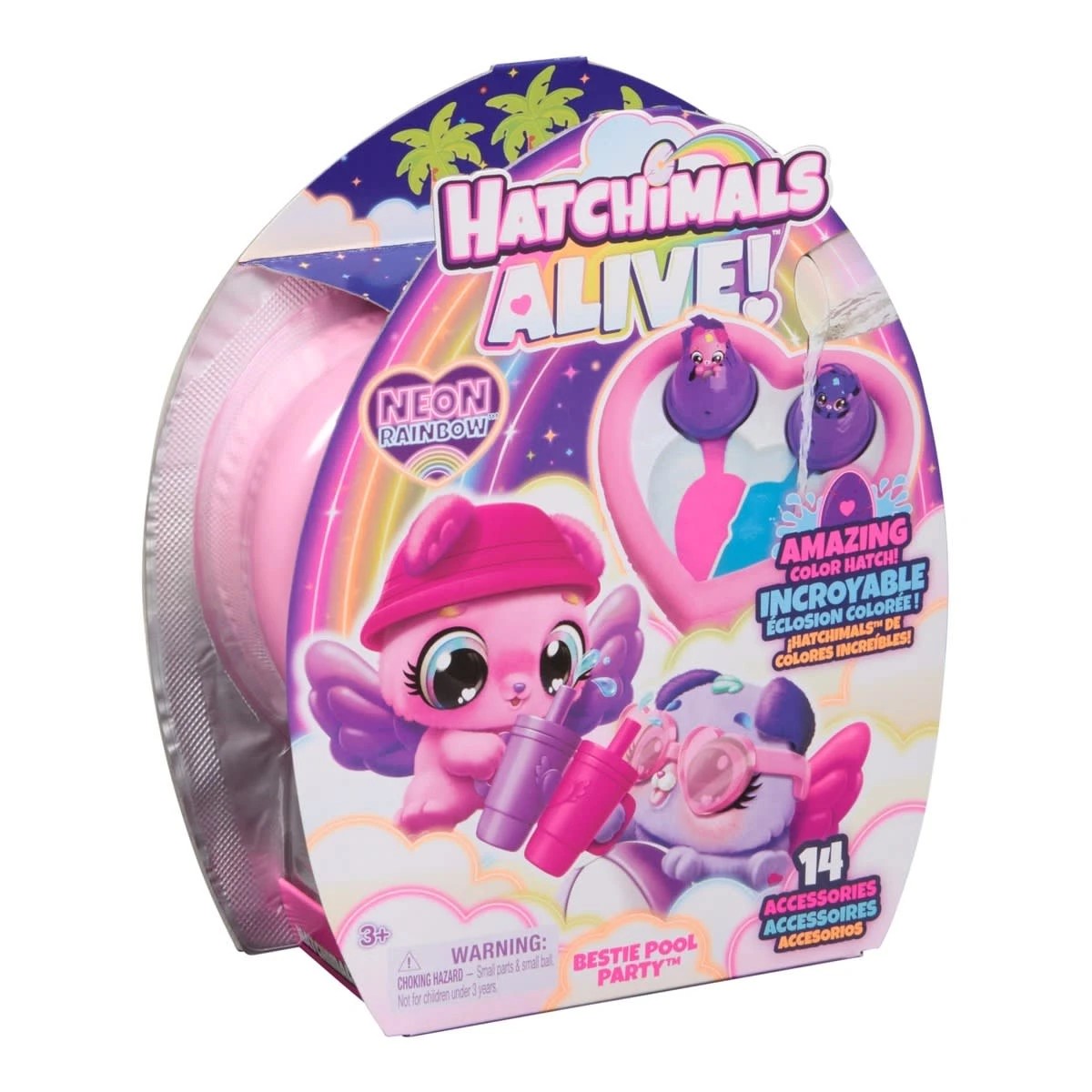 10 Hatchimals Alive! Bestie Pool Party Playset, 10 of 10