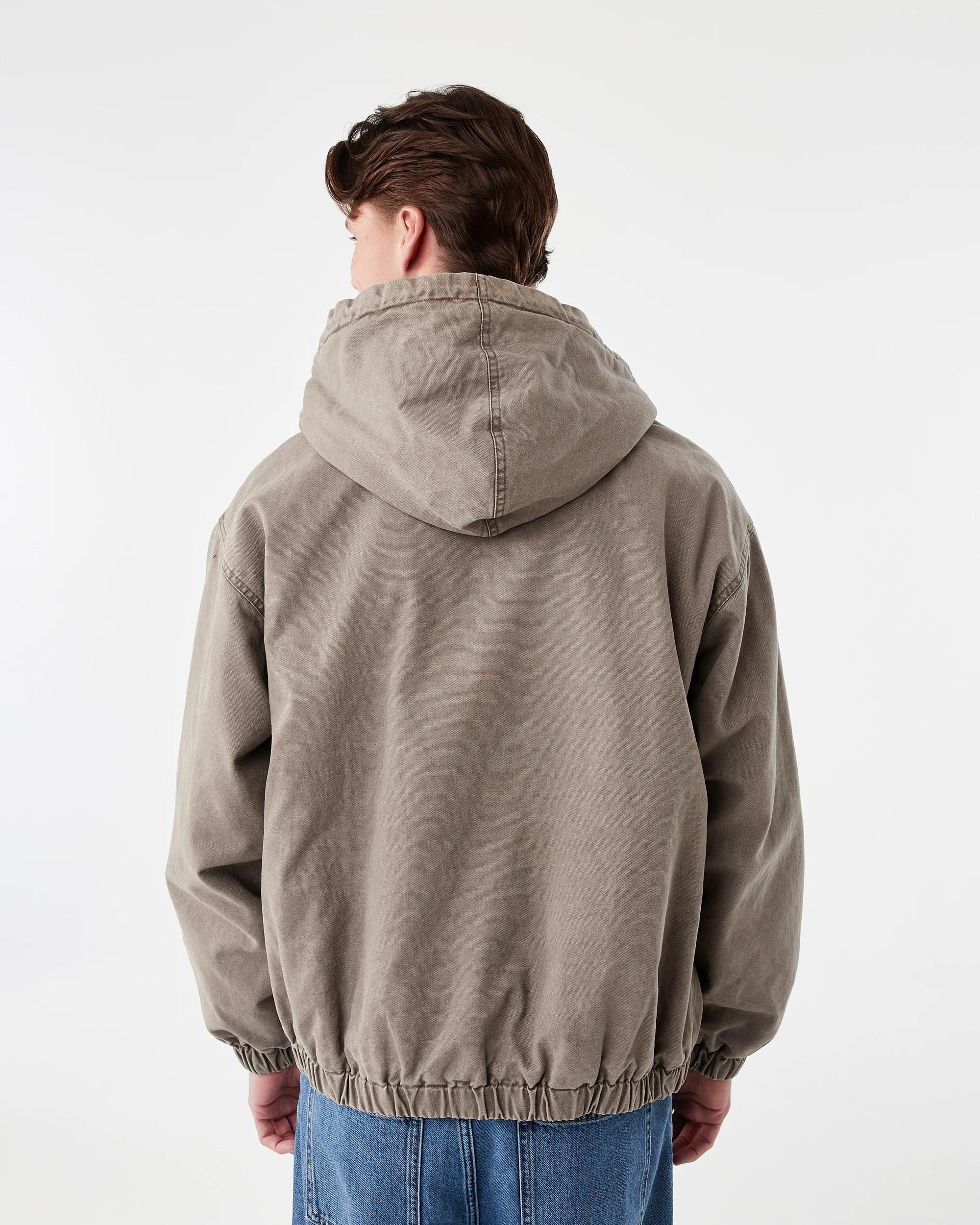 3 Washed Bomber Jacket Brn Otter, 3 of 7