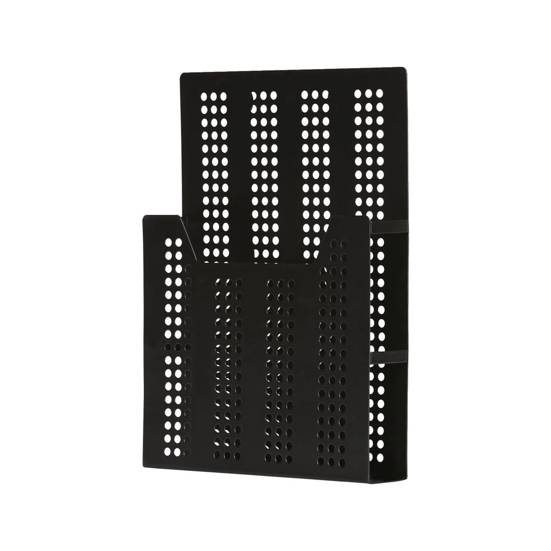 4 J.Burrows A4 Magnetic Organiser 220 x 45 x 300mm Black, 4 of 4