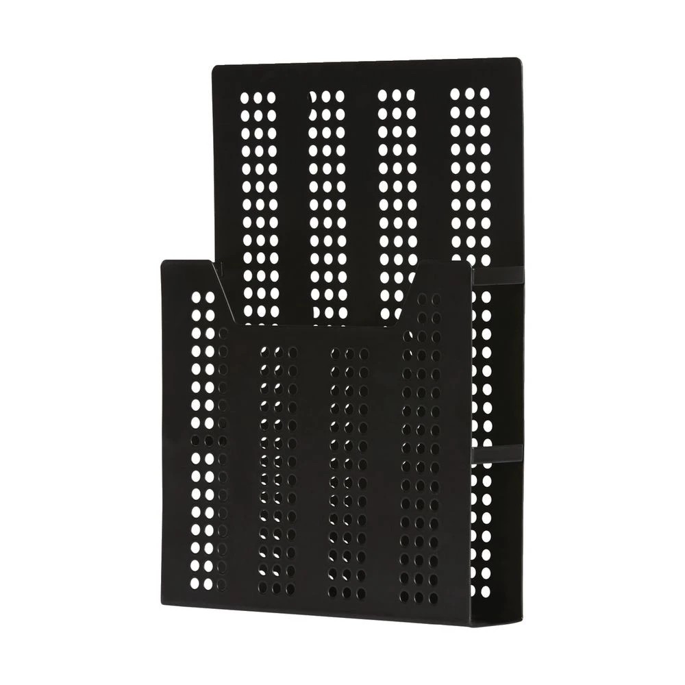 4 J.Burrows A4 Magnetic Organiser 220 x 45 x 300mm Black, 4 of 4