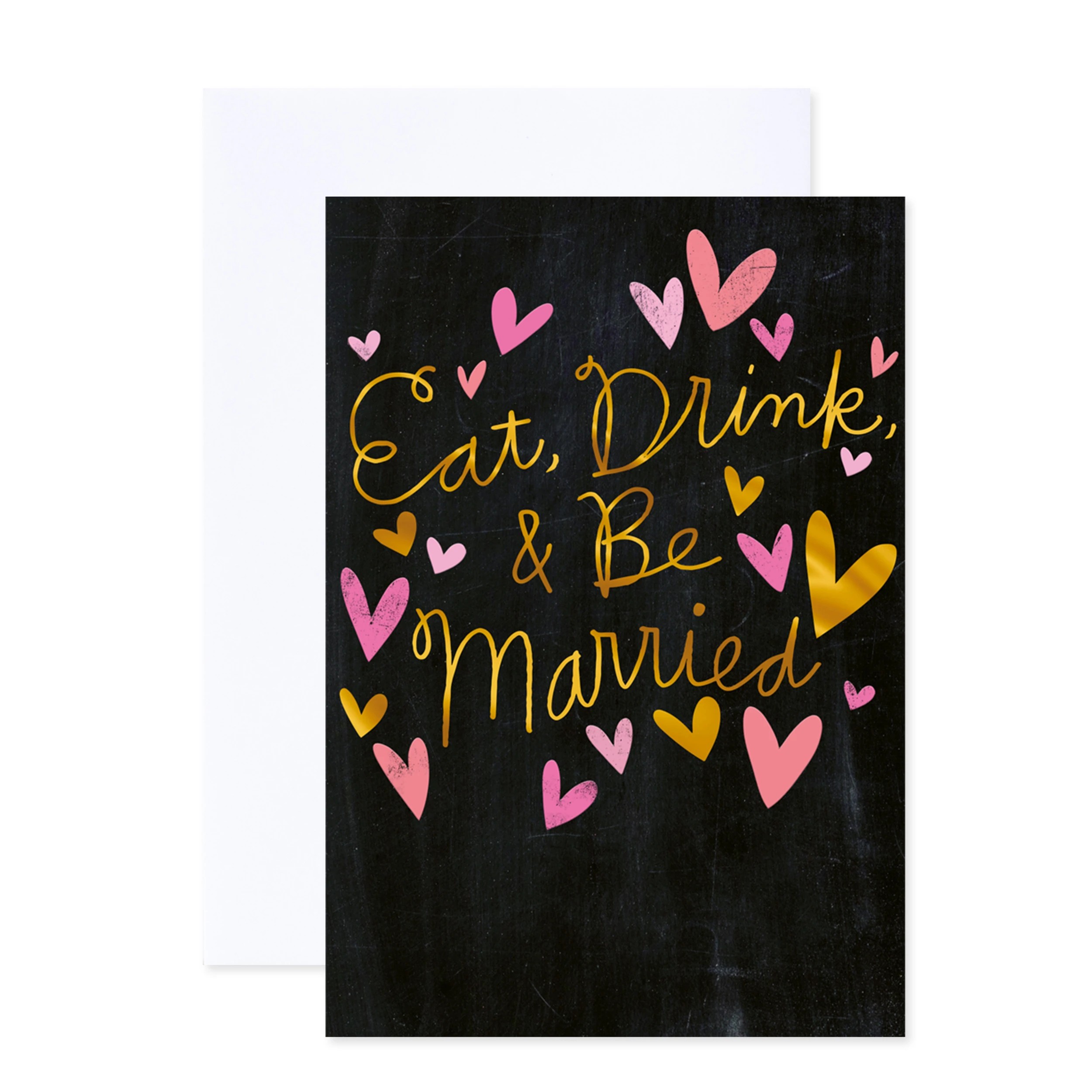 1 Hallmark Card - Eat, Drink & Be Married, 1 of 3
