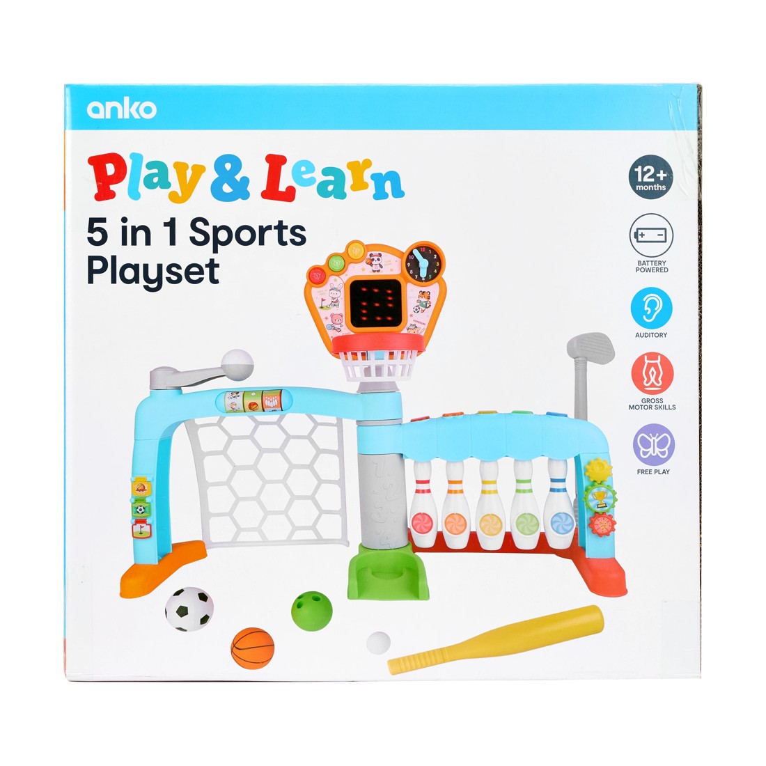 9 Play & Learn: 5-in-1 Sports Playset, 9 of 9