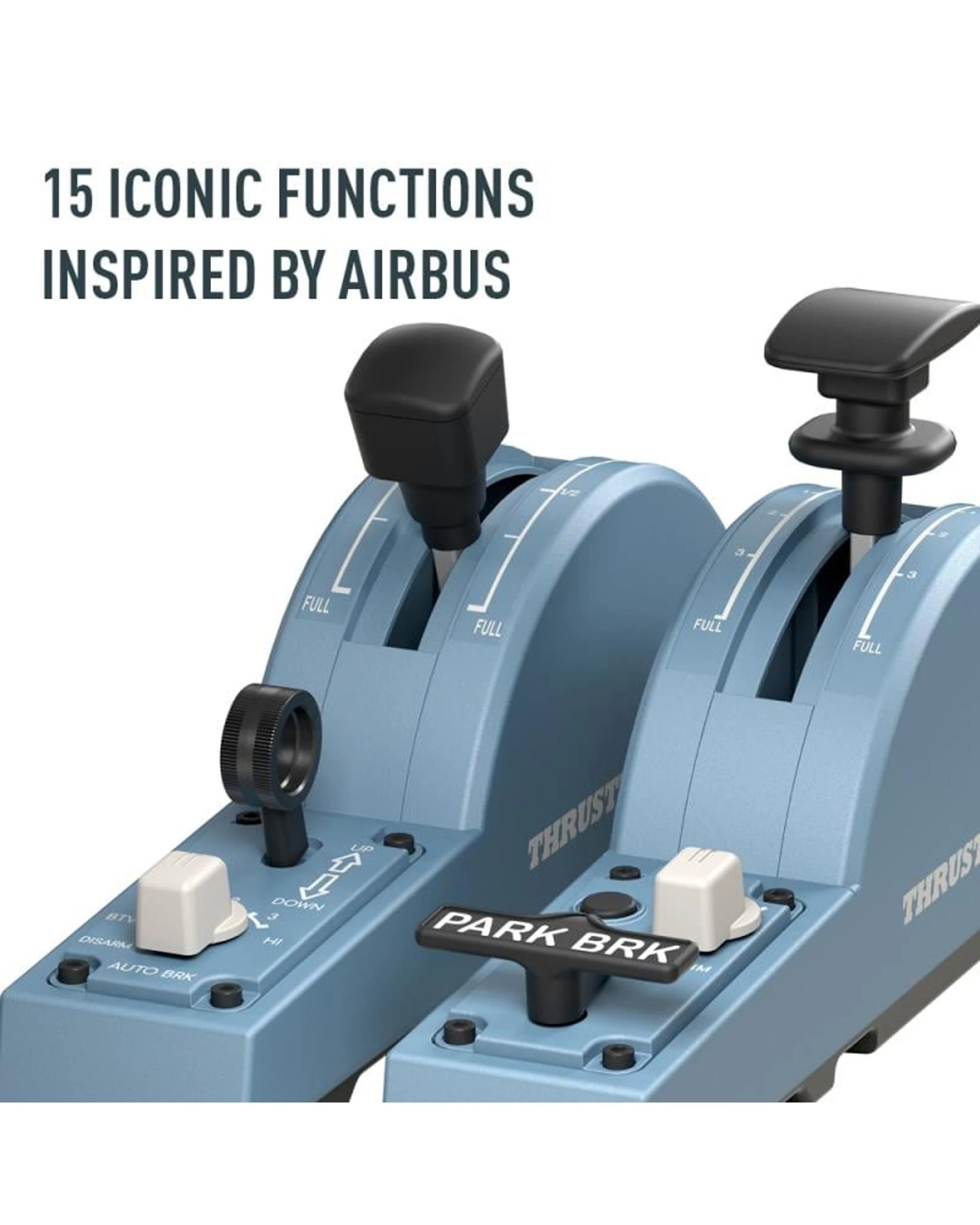 2 Thrustmaster TCA Quadrant Airbus Edition ADD-ON for PC, 2 of 6