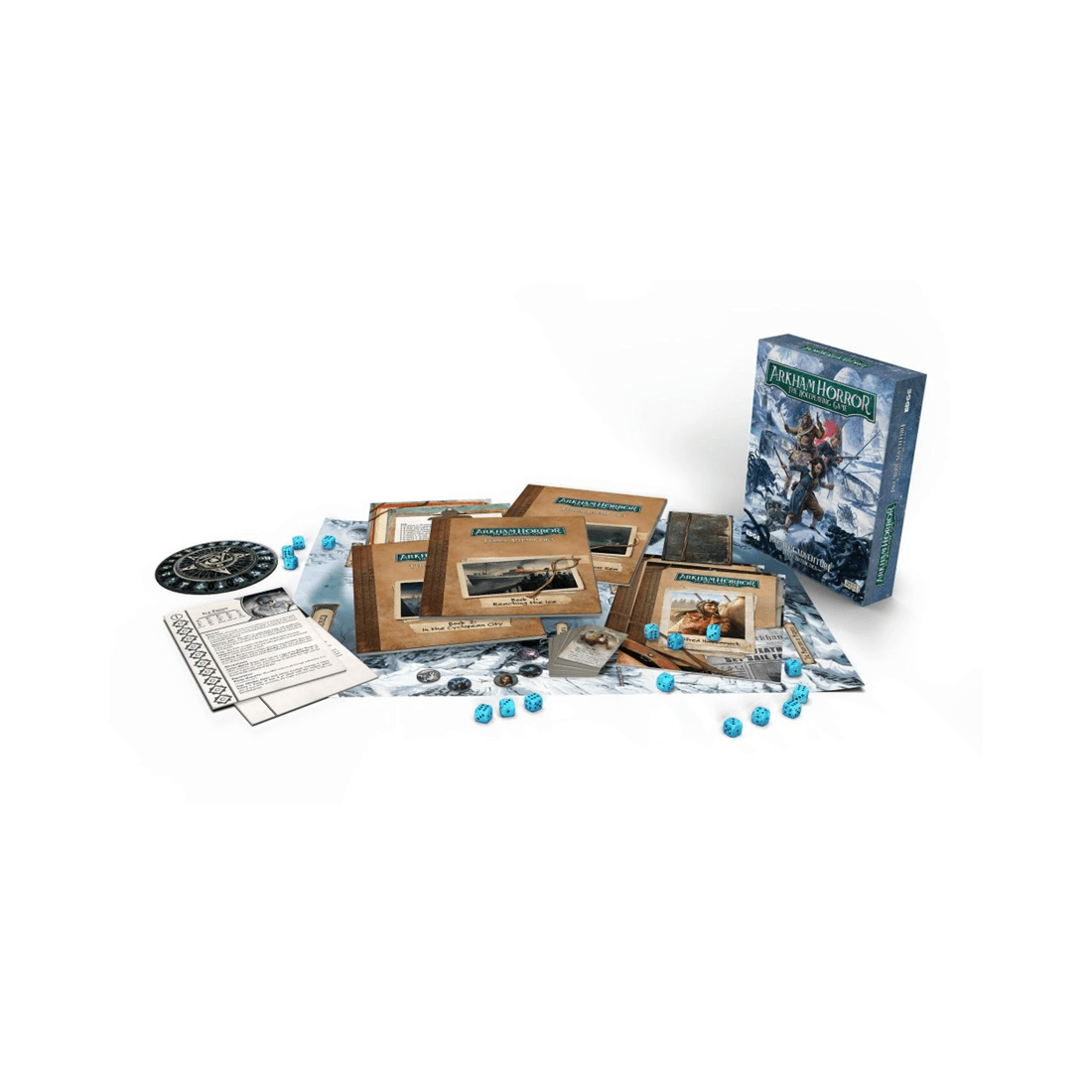 2 Edge Studio Arkham Horror RPG: Terra Antarctica Premium Adventure Expansion, 2 of 3