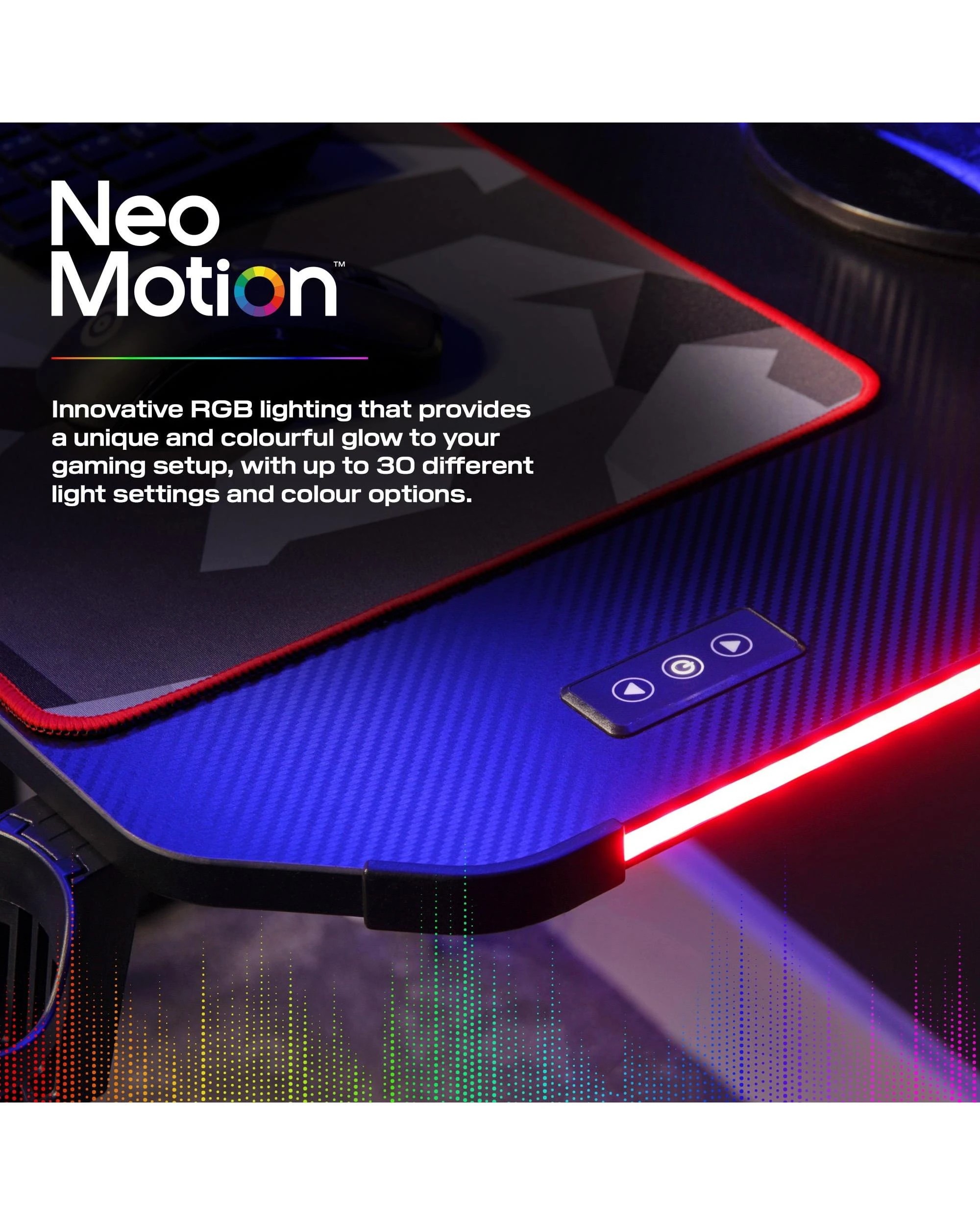3 X Rocker Panther RGB Gaming Desk, 3 of 9