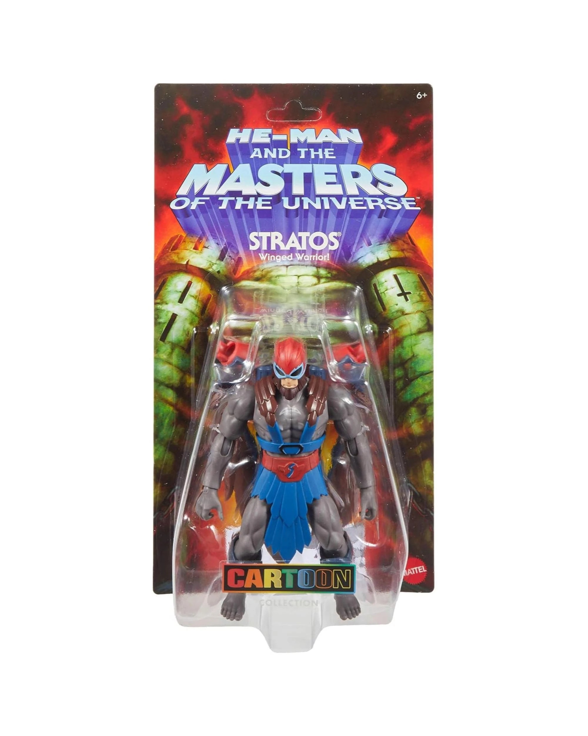 1 He-Man and the Masters of the Universe Origins Cartoon Collection 200X Stratos 5.5 inch Action Figure, 1 of 6