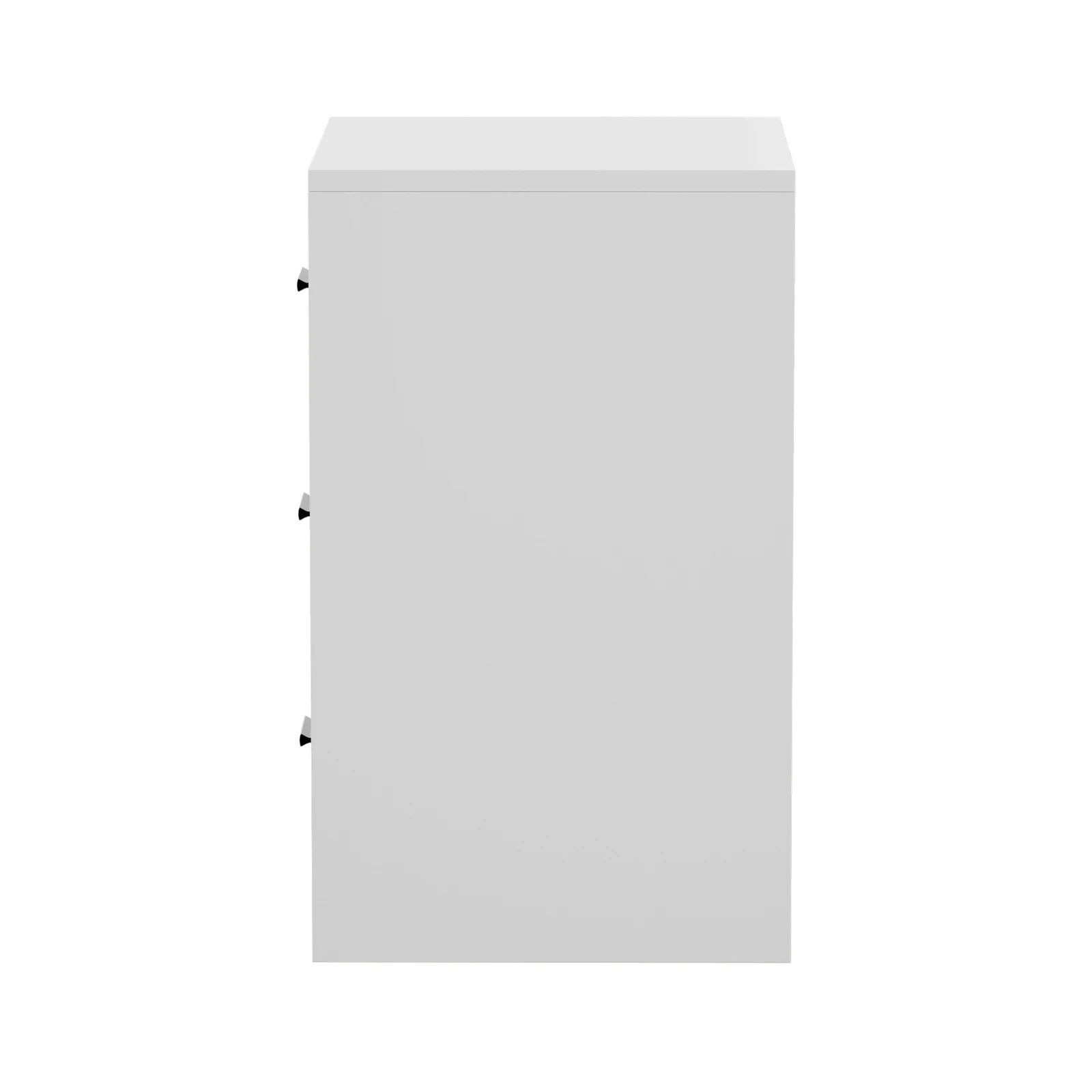 9 Oikiture 2x Bedside Table 3 Drawers Nightstand Bedroom Storage Side End - White, 9 of 9