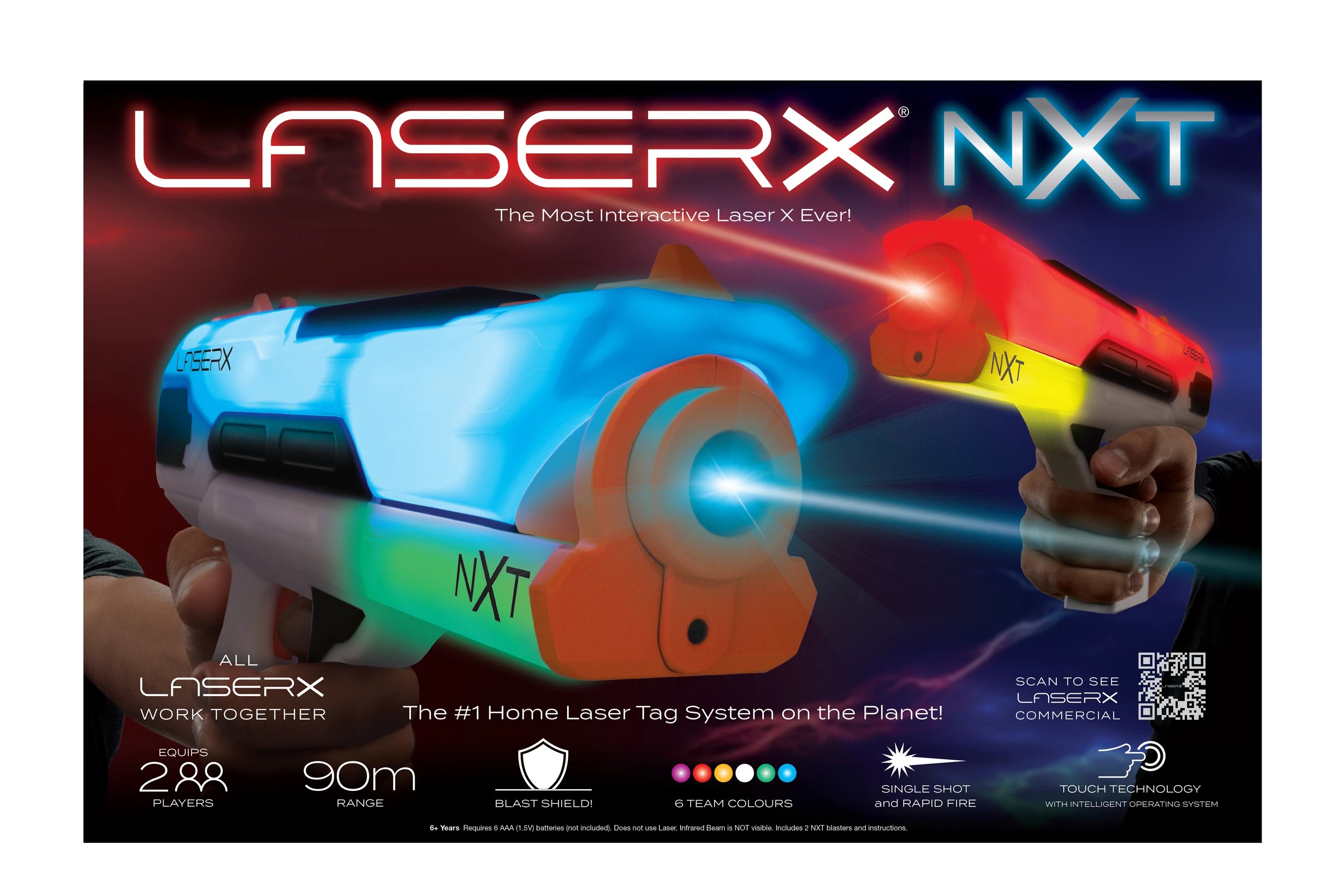 2 Laser X NXT Home Laser Tag System, 2 of 10