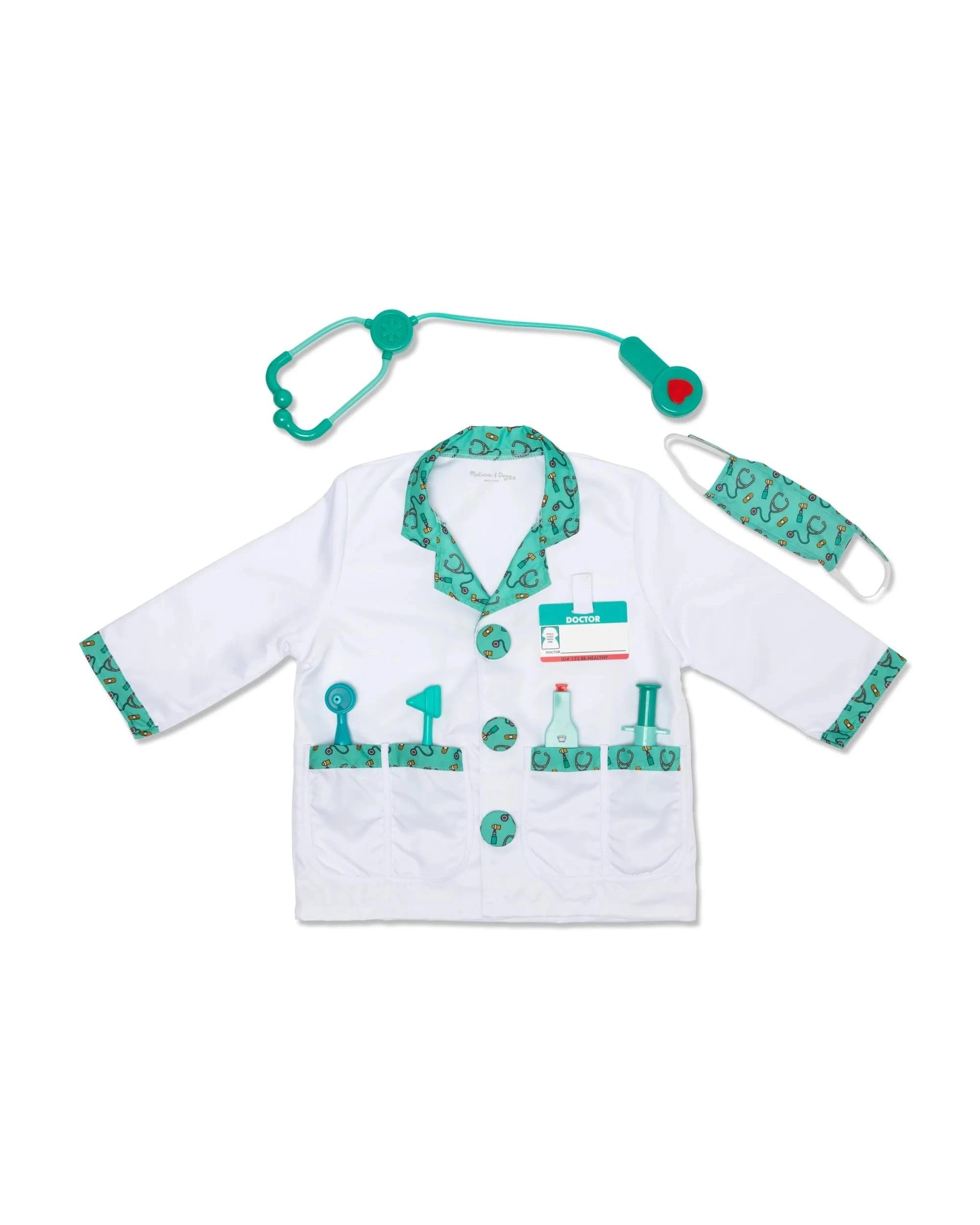 2 Melissa and Doug Doctor Costume Role Play Set, 2 of 7