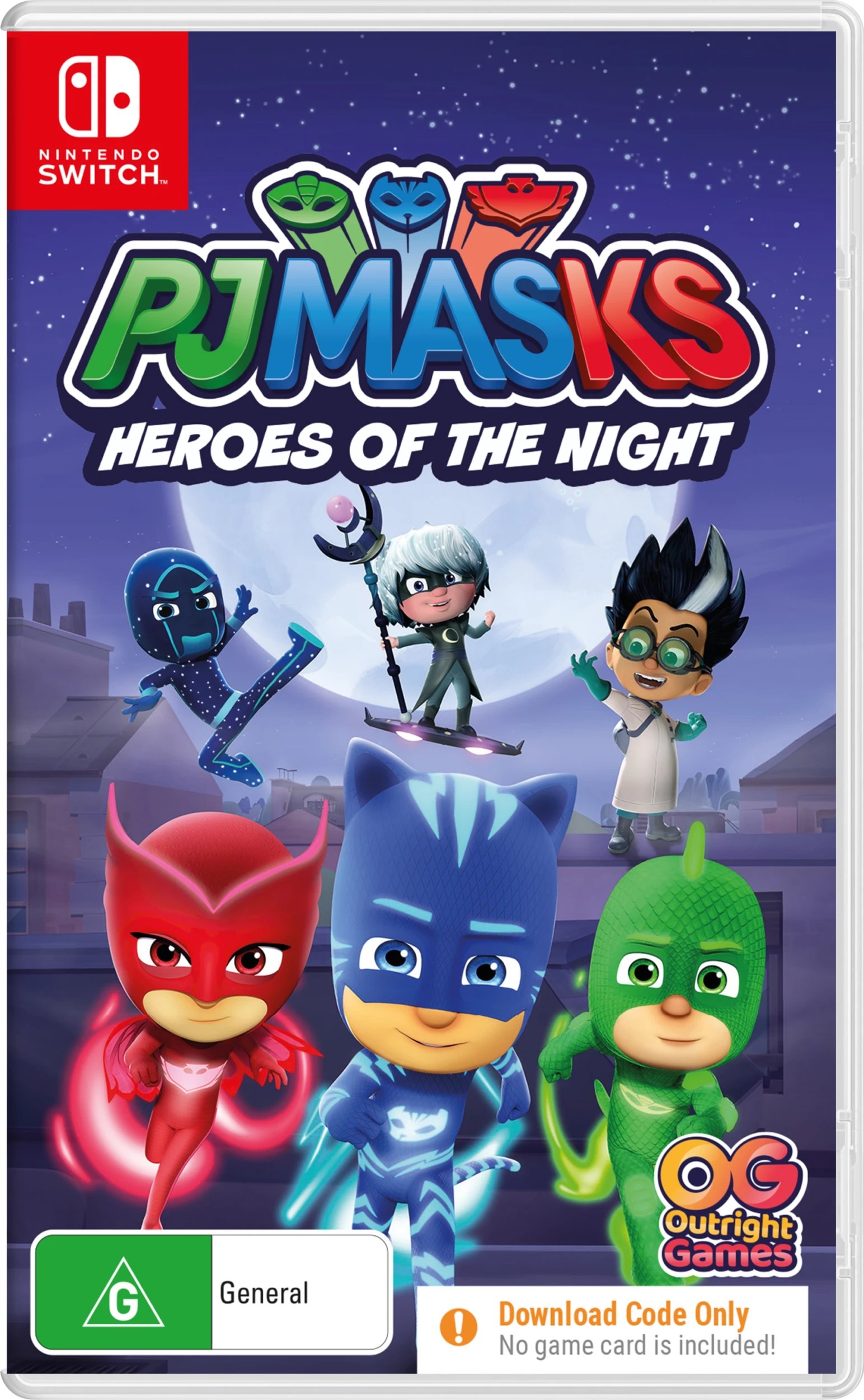 1 PJ Masks Heroes of the Night (Code In Box) - Nintendo Switch, 1 of 3