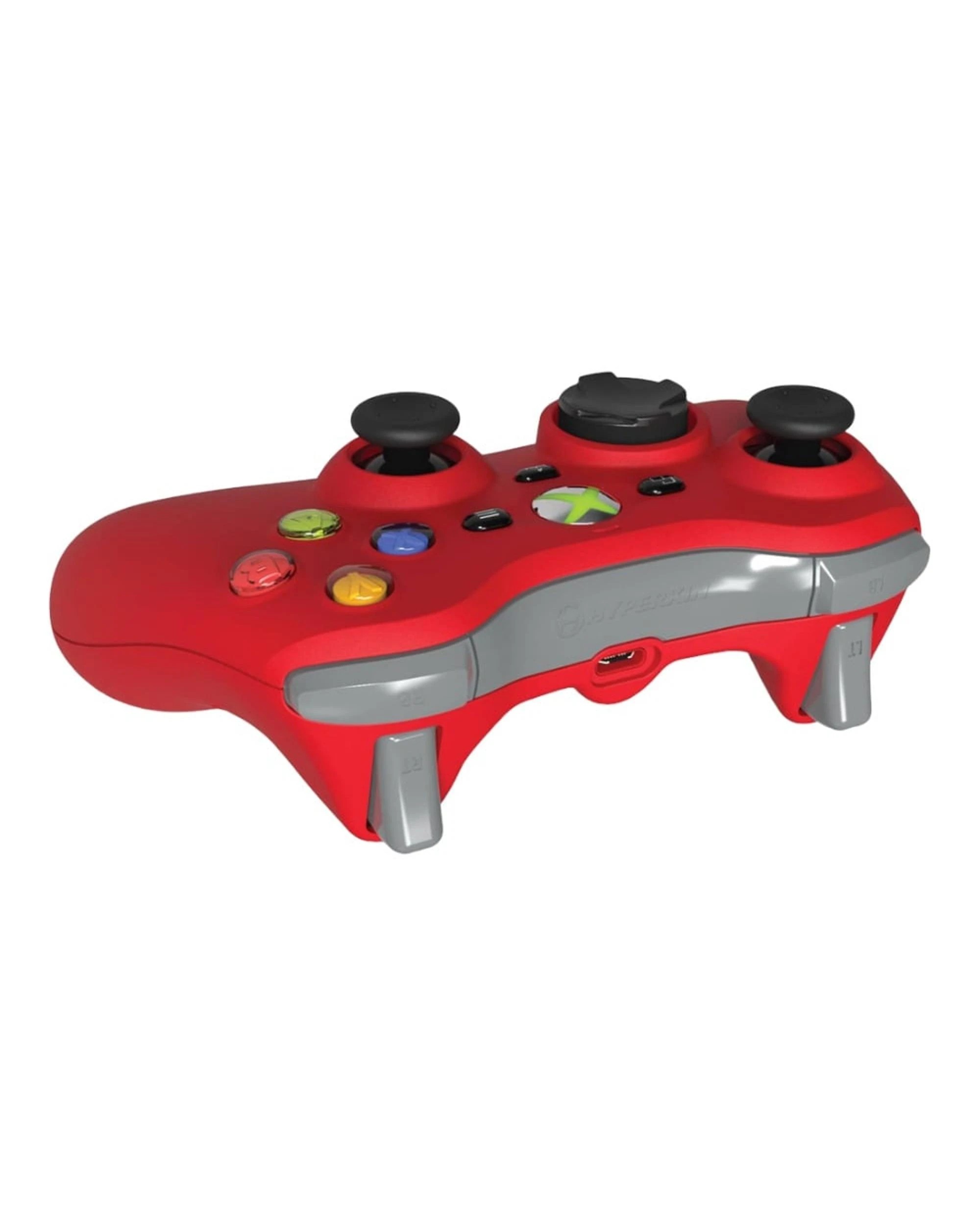 4 Hyperkin Xenon Wired Controller For Xbox Series X|S, Xbox One and PC - Red, 4 of 5