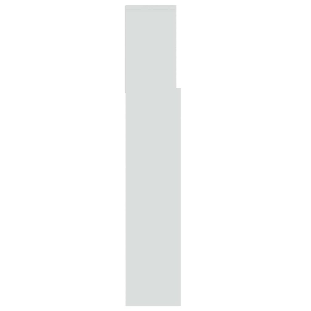5 Vidaxl Headboard Cabinet Bed Headboard - White, 5 of 8