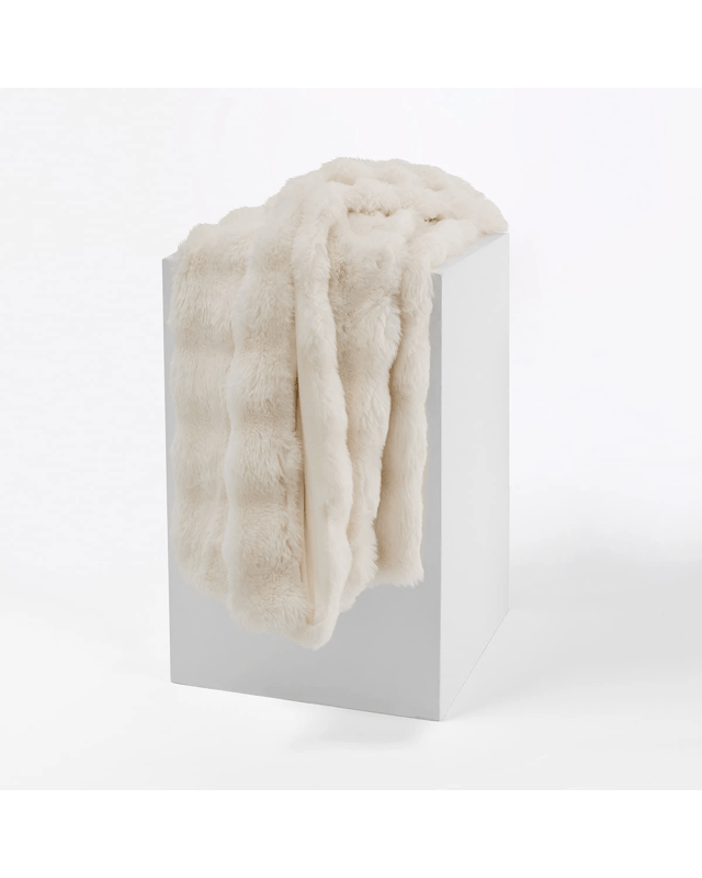 Faux Fur Throw - W
