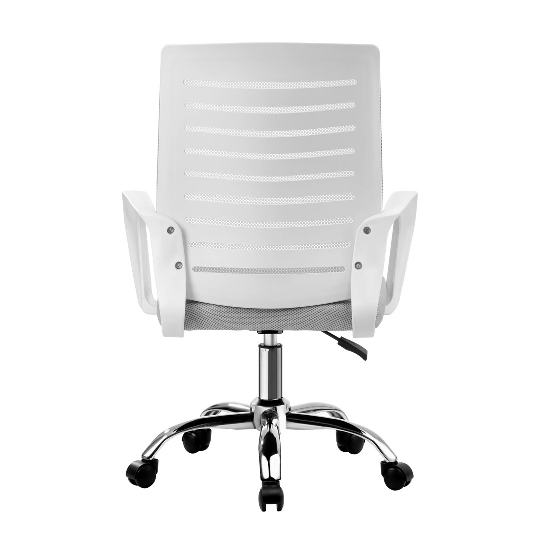 3 Oikiture Mesh Office Chair Computer Desk Seat Home Work
 - White, 3 of 10